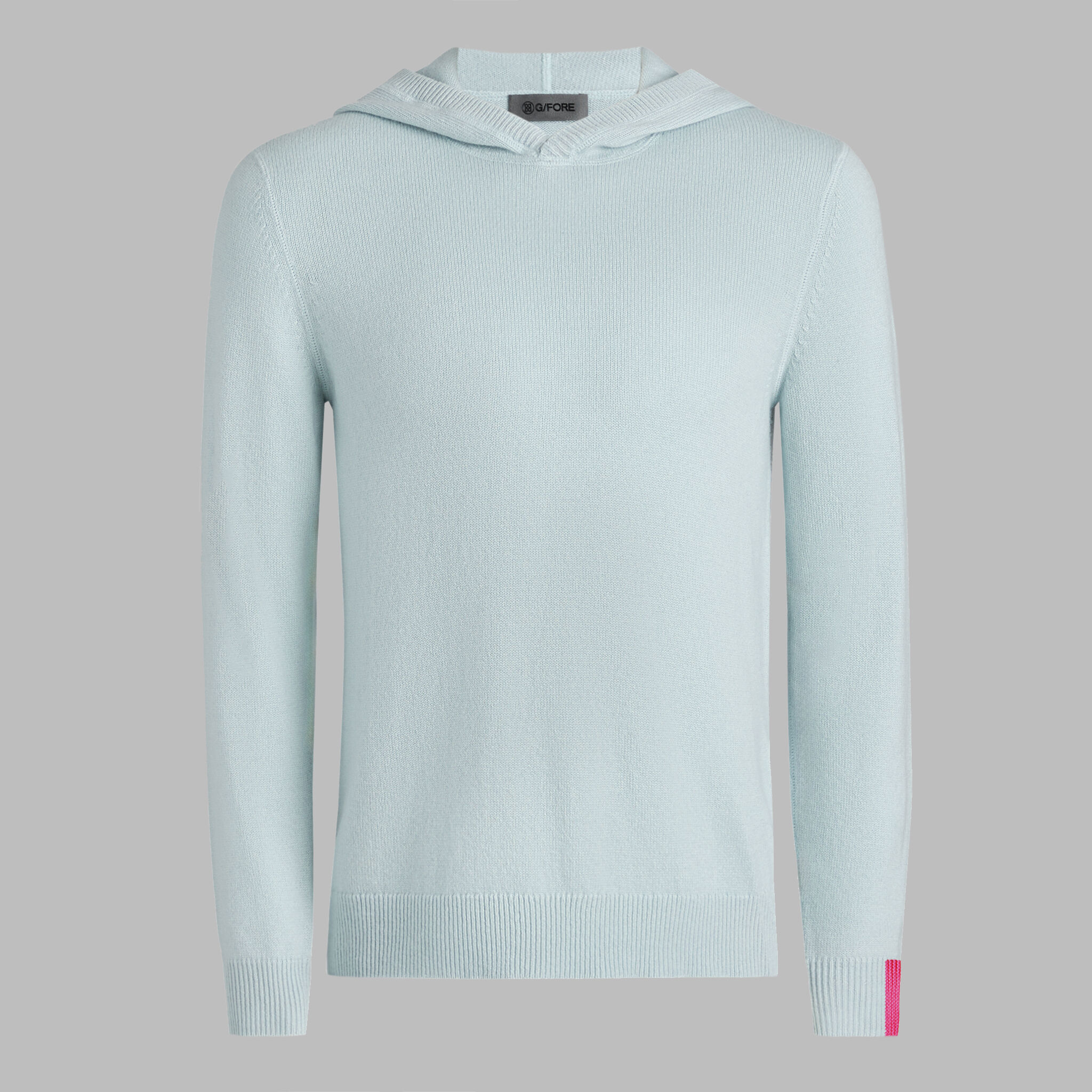 WASHABLE CASHMERE HOODED SWEATER