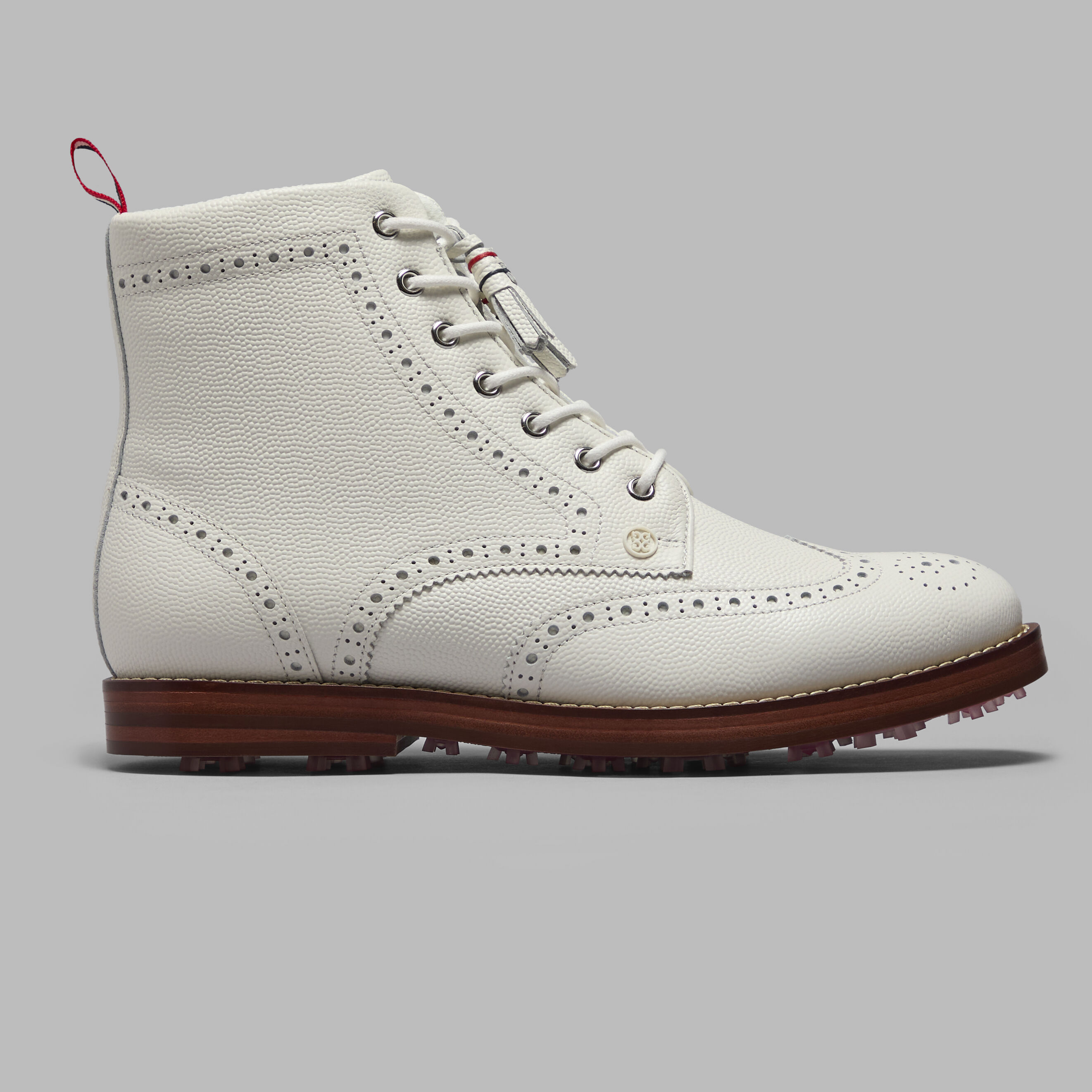 WOMEN'S GALLIVANTER LEATHER LUXE SOLE WINGTIP GOLF BOOT