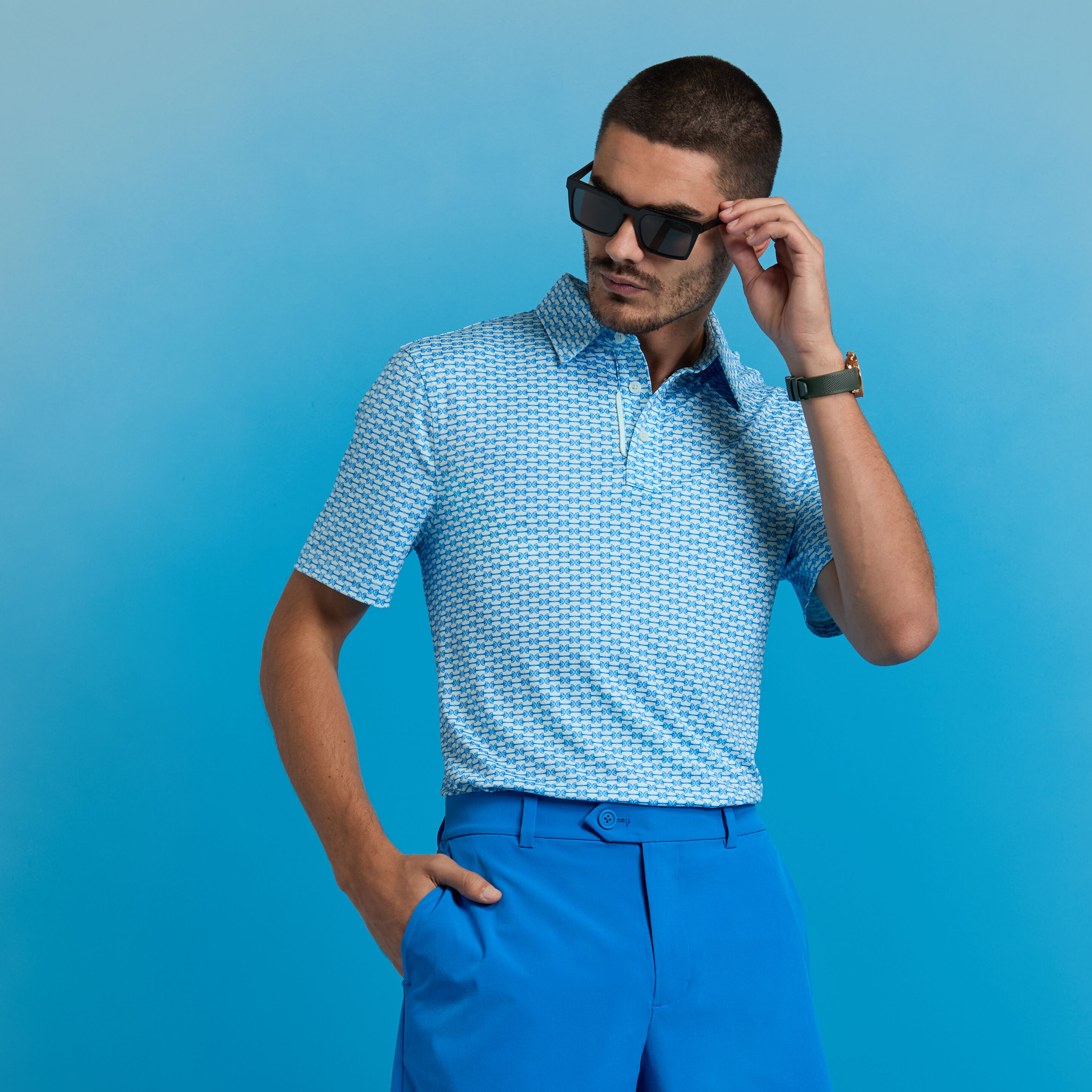 G LINK TECH JERSEY POLO