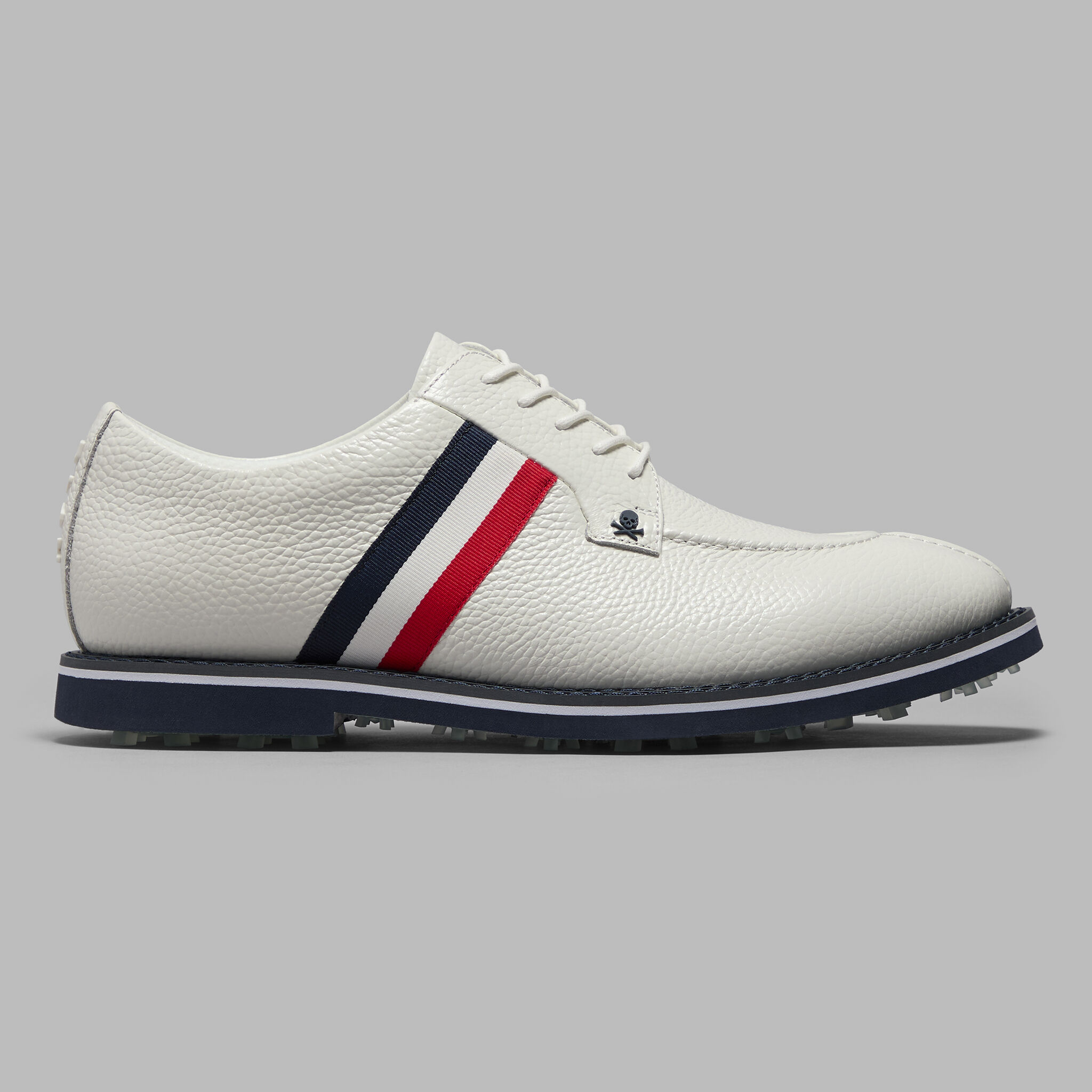 MEN'S GALLIVANTER SPLIT TOE GROSGRAIN LEATHER GOLF SHOE