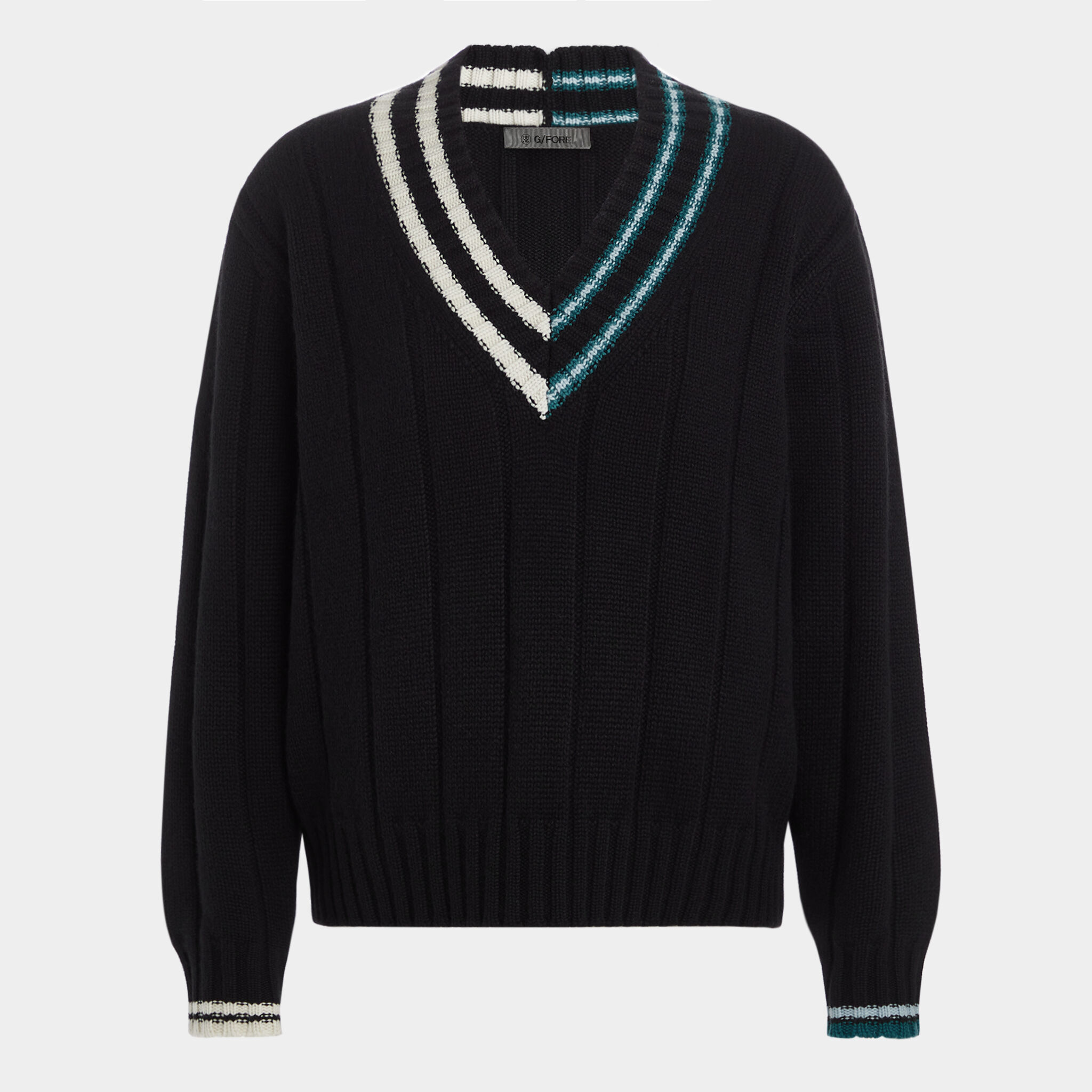 LTD RELEASE RIBBED CASHMERE CRICKET SWEATER