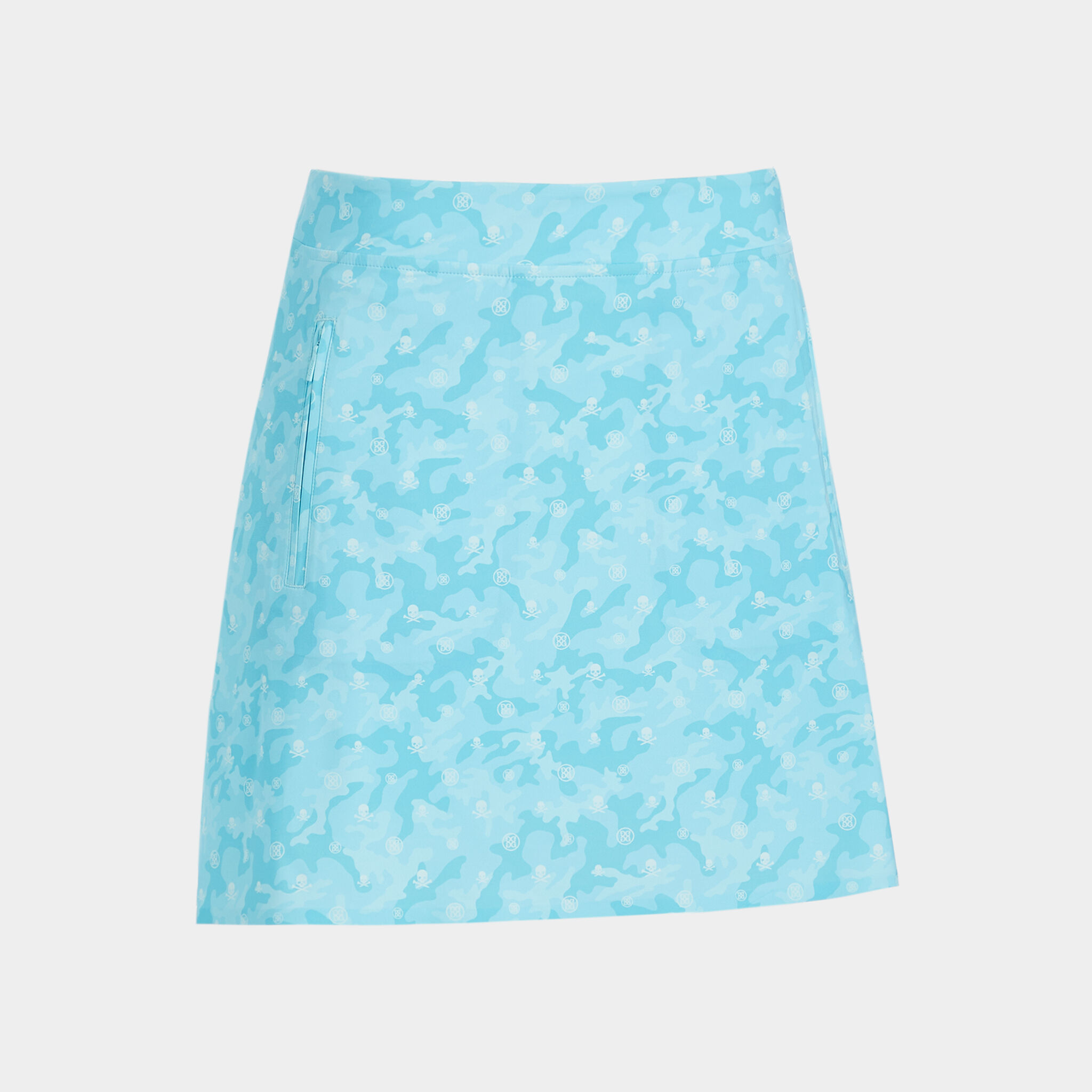 ICON CAMO SILKY TECH NYLON A-LINE SKORT