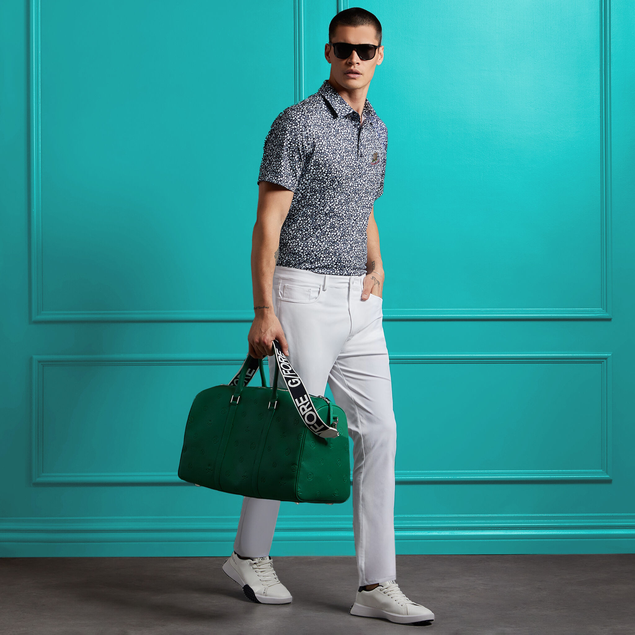 LTD RELEASE 2025 U.S. OPEN GARDEN TECH JERSEY POLO