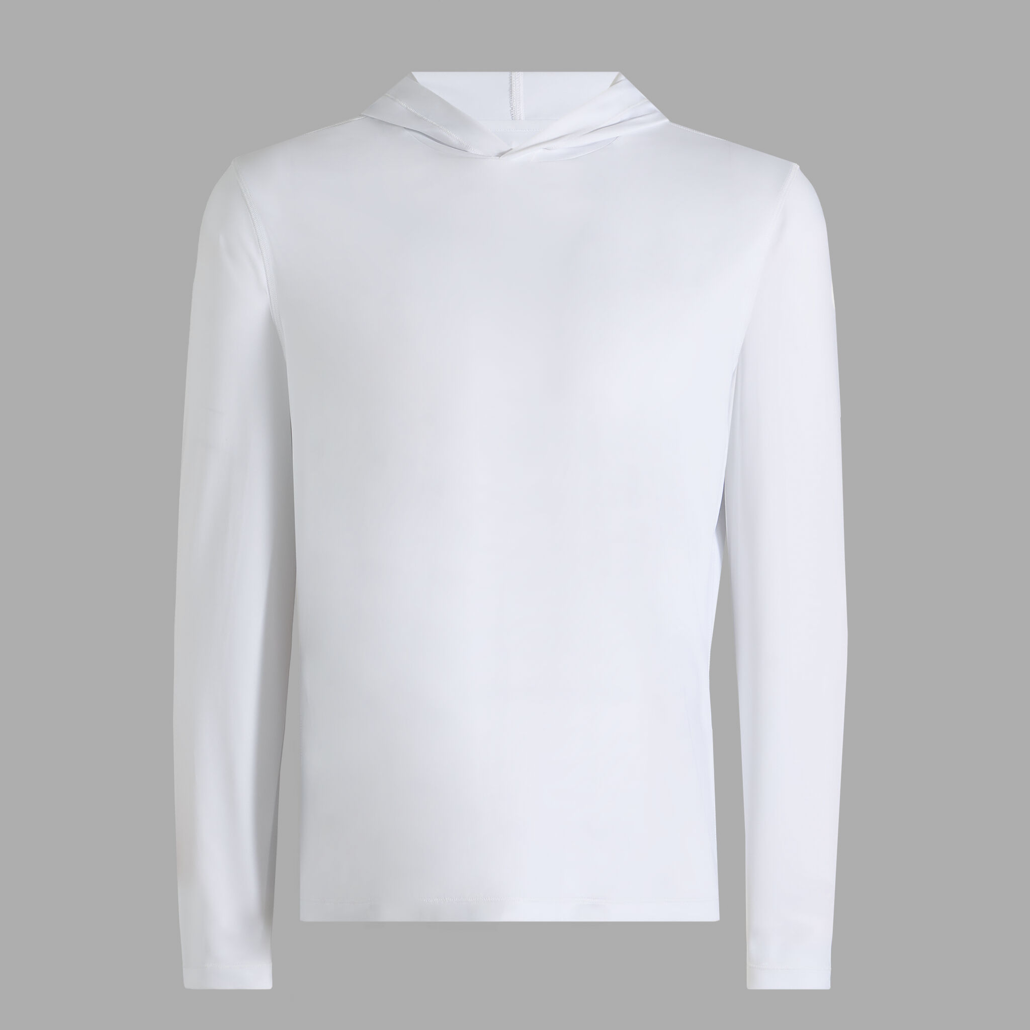 MÉLANGE ICE NYLON HOODIE