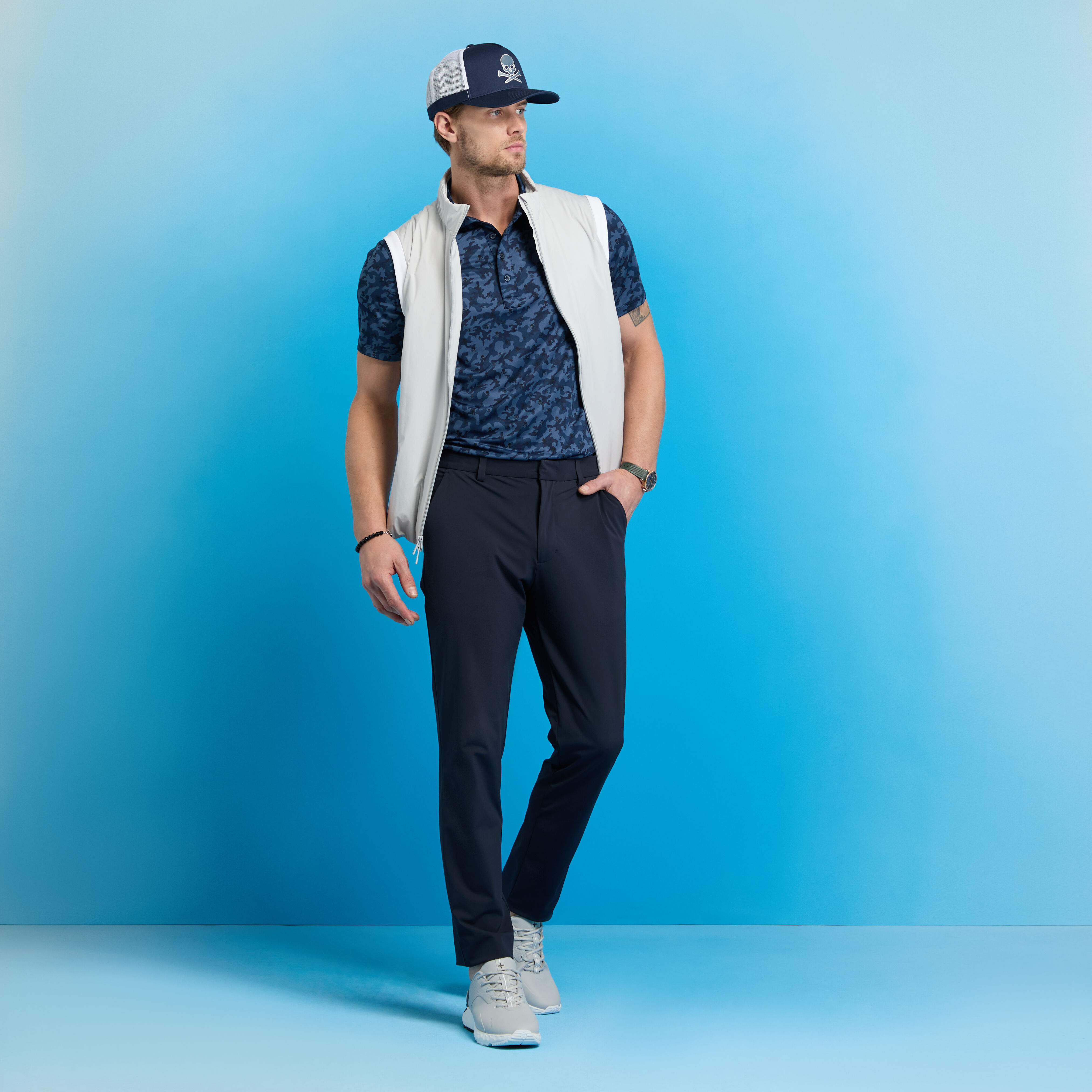 TECH TOUR 4-WAY STRETCH STRAIGHT LEG PANT