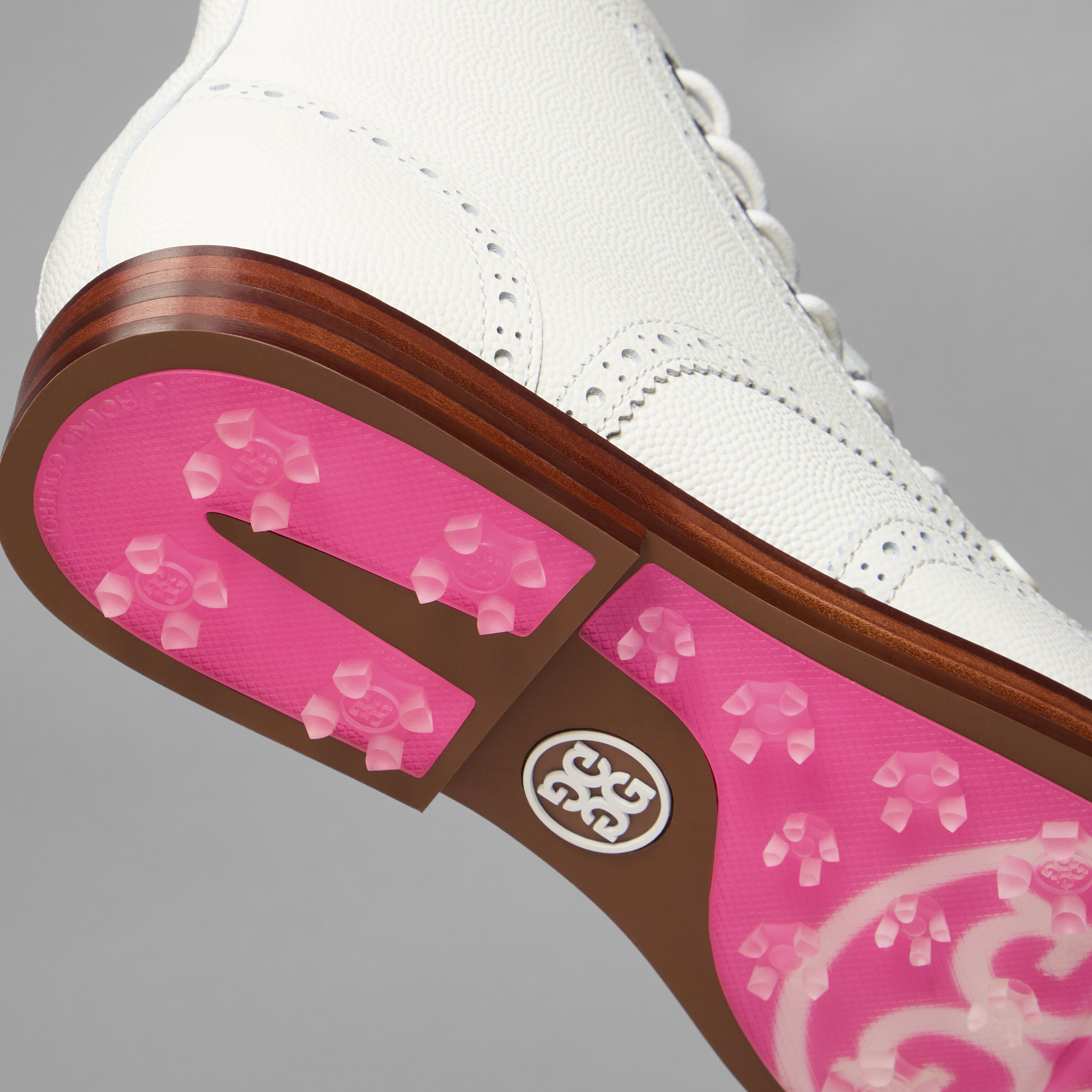 WOMEN'S GALLIVANTER LEATHER LUXE SOLE WINGTIP GOLF BOOT