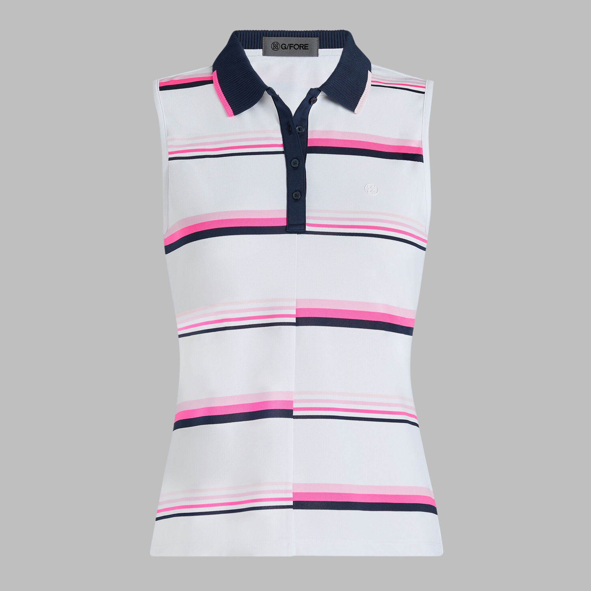TECH PIQUÉ ENGINEERED STRIPE POLO