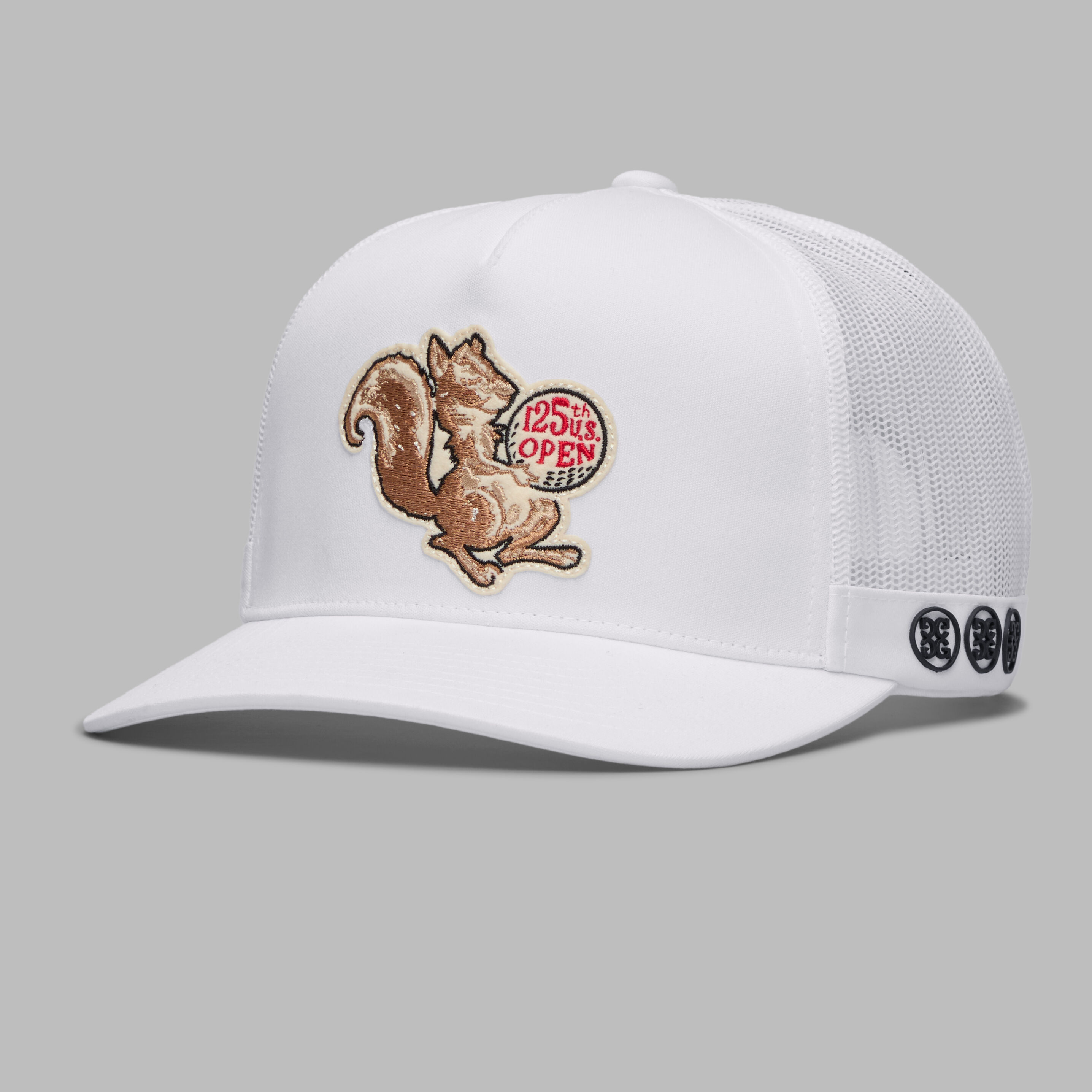 2025 U.S. OPEN SQUIRREL PATCH TRUCKER HAT