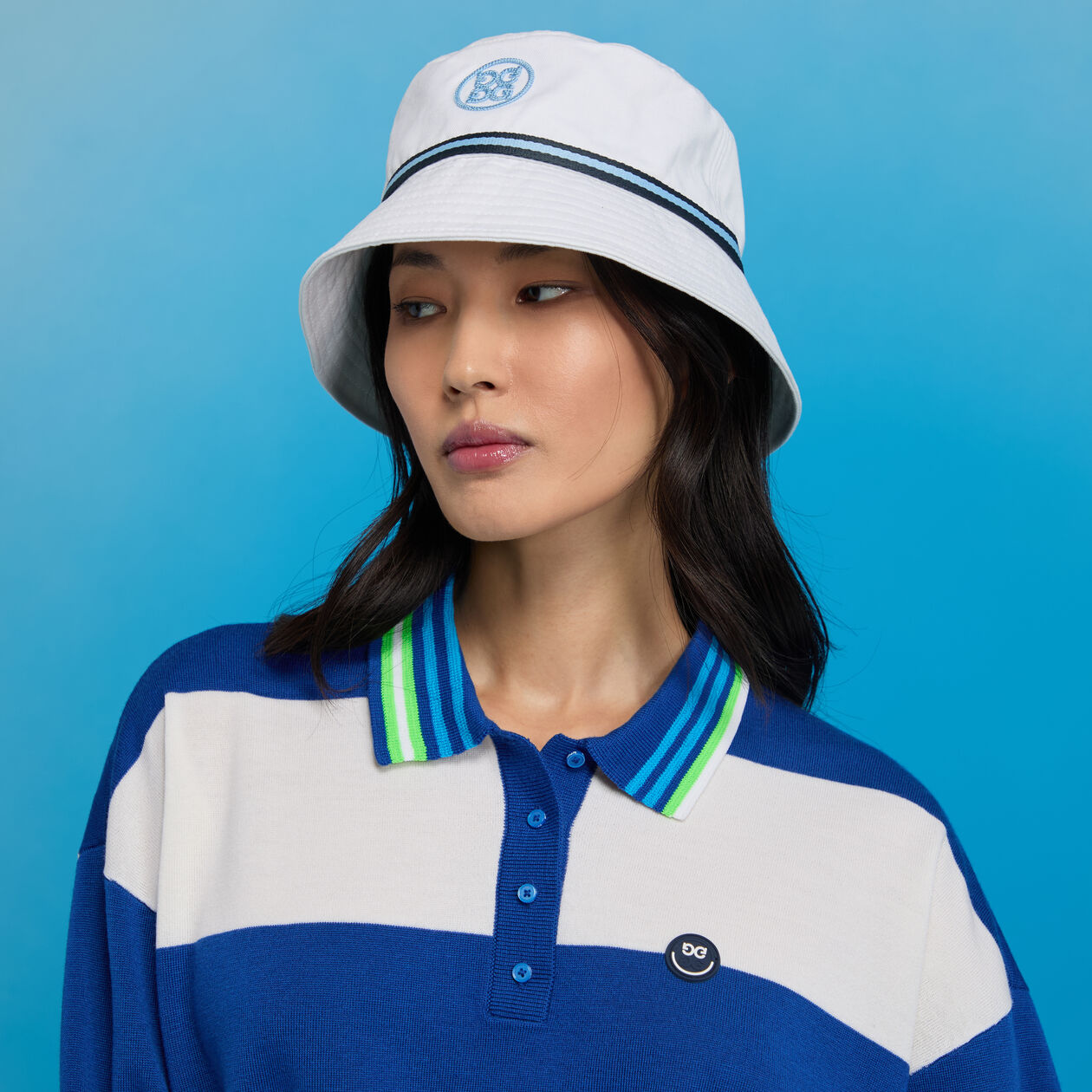 HAPPY G'S MERINO WOOL RUGBY SWEATER