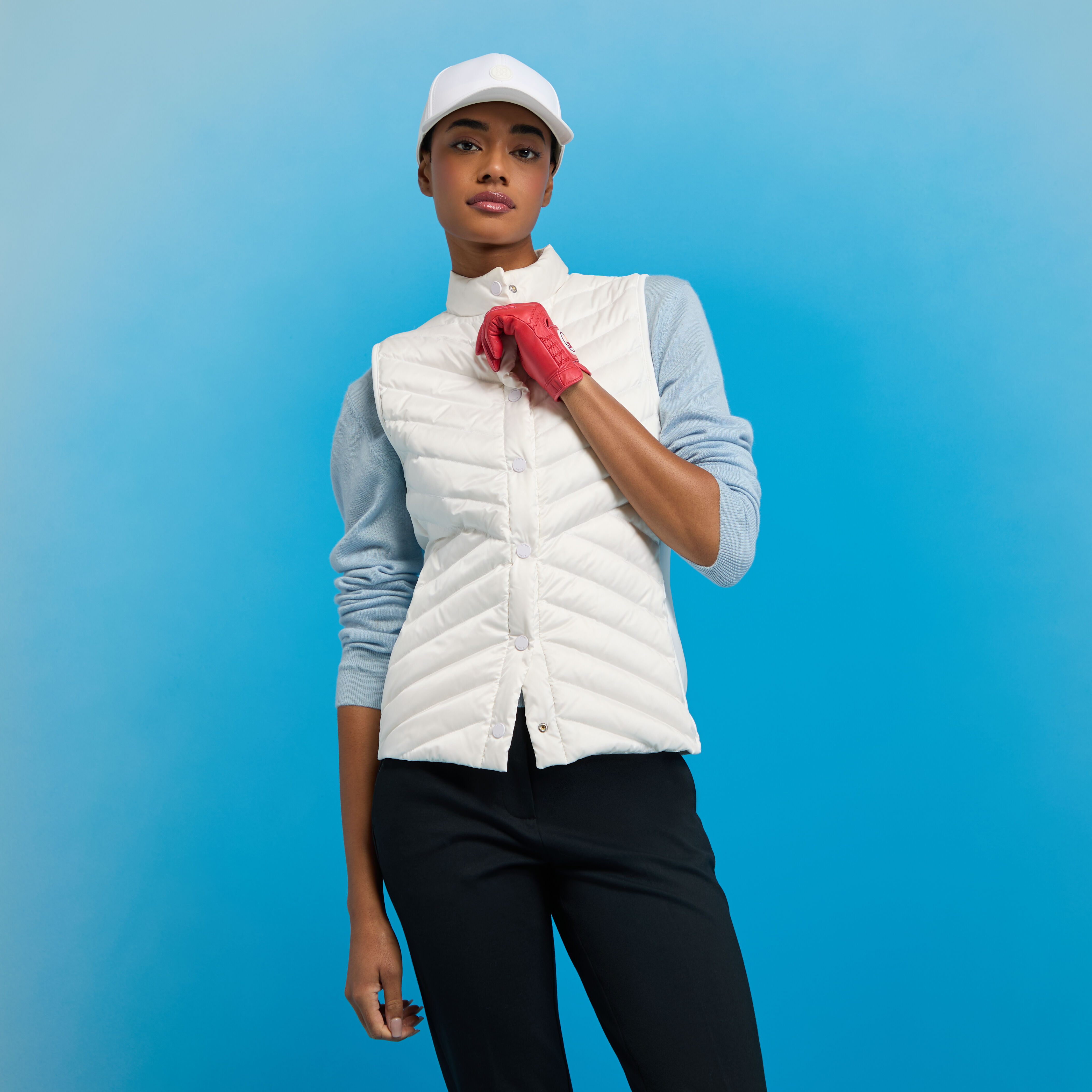 DOWN QUILTED TAFFETA TECH VEST