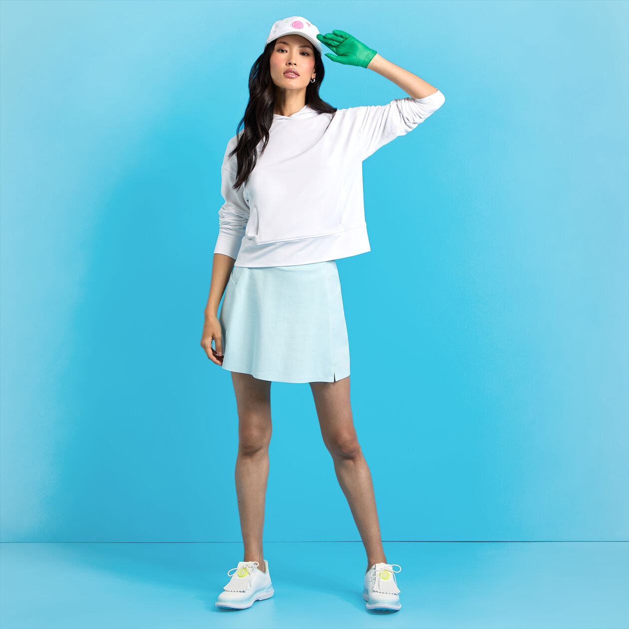 KNOCKOUT A-LINE SKORT