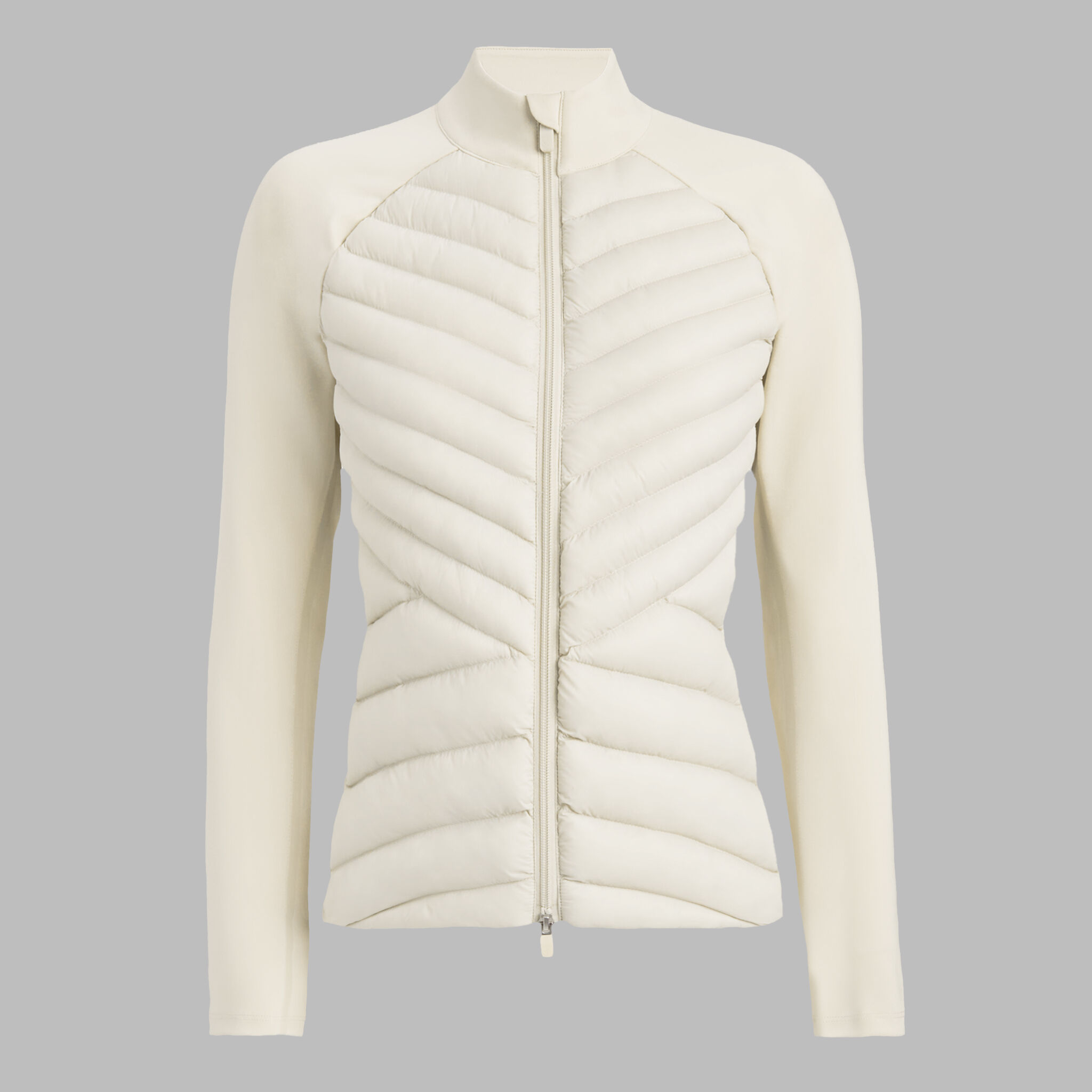HYBRID QUILTED STRETCH TECH INTERLOCK JACKET