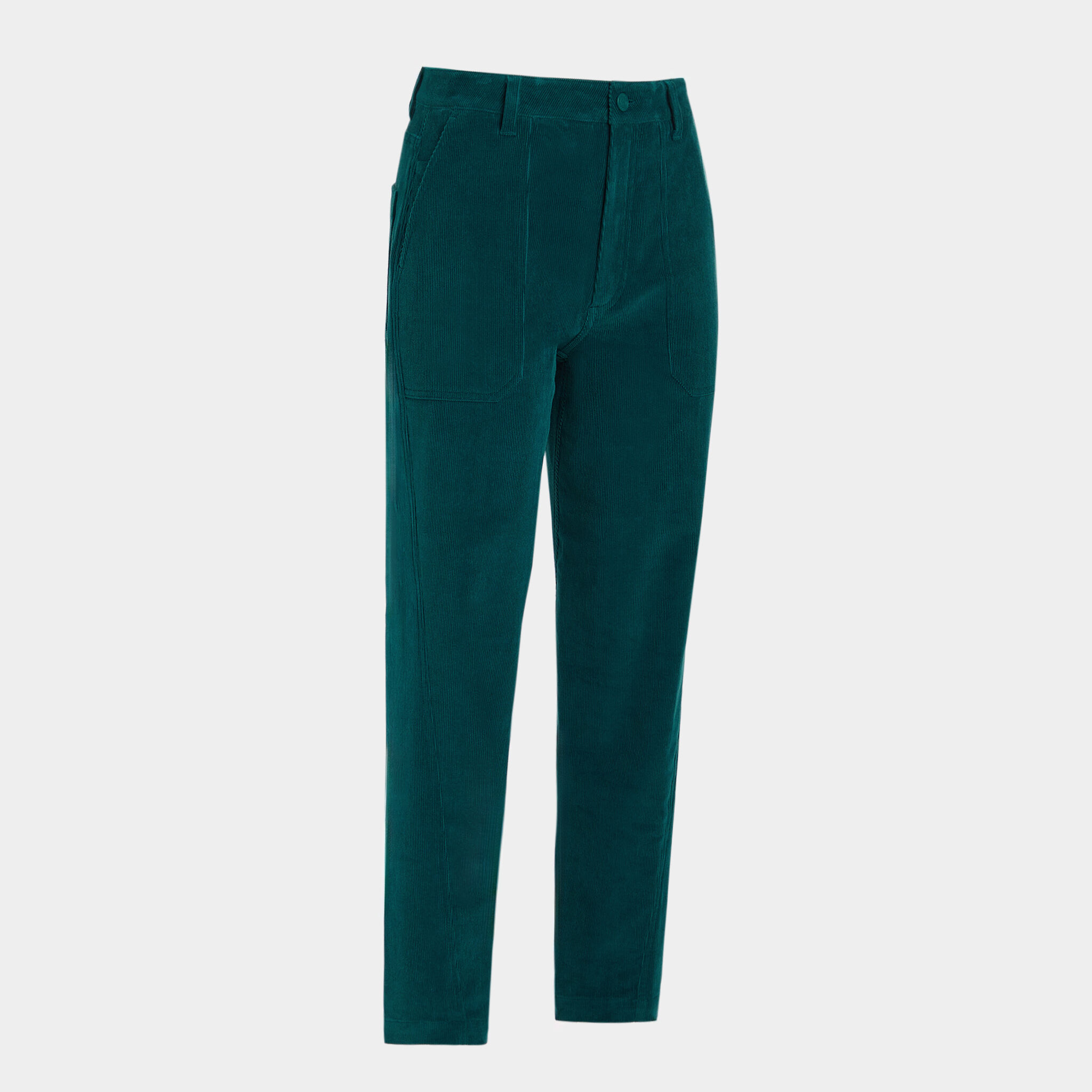 STRETCH CORDUROY PATCH POCKET TROUSER