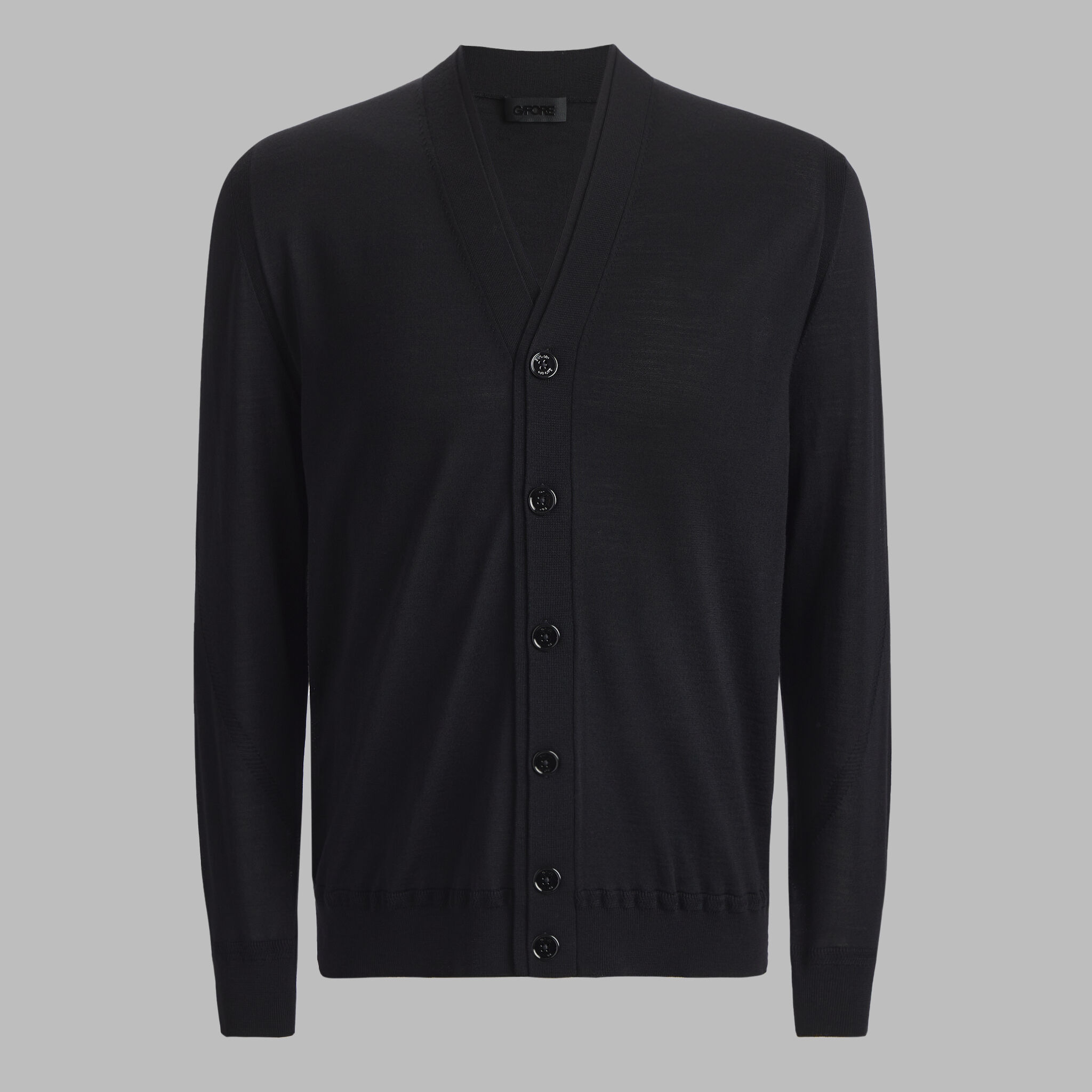 FINE MERINO WOOL CARDIGAN