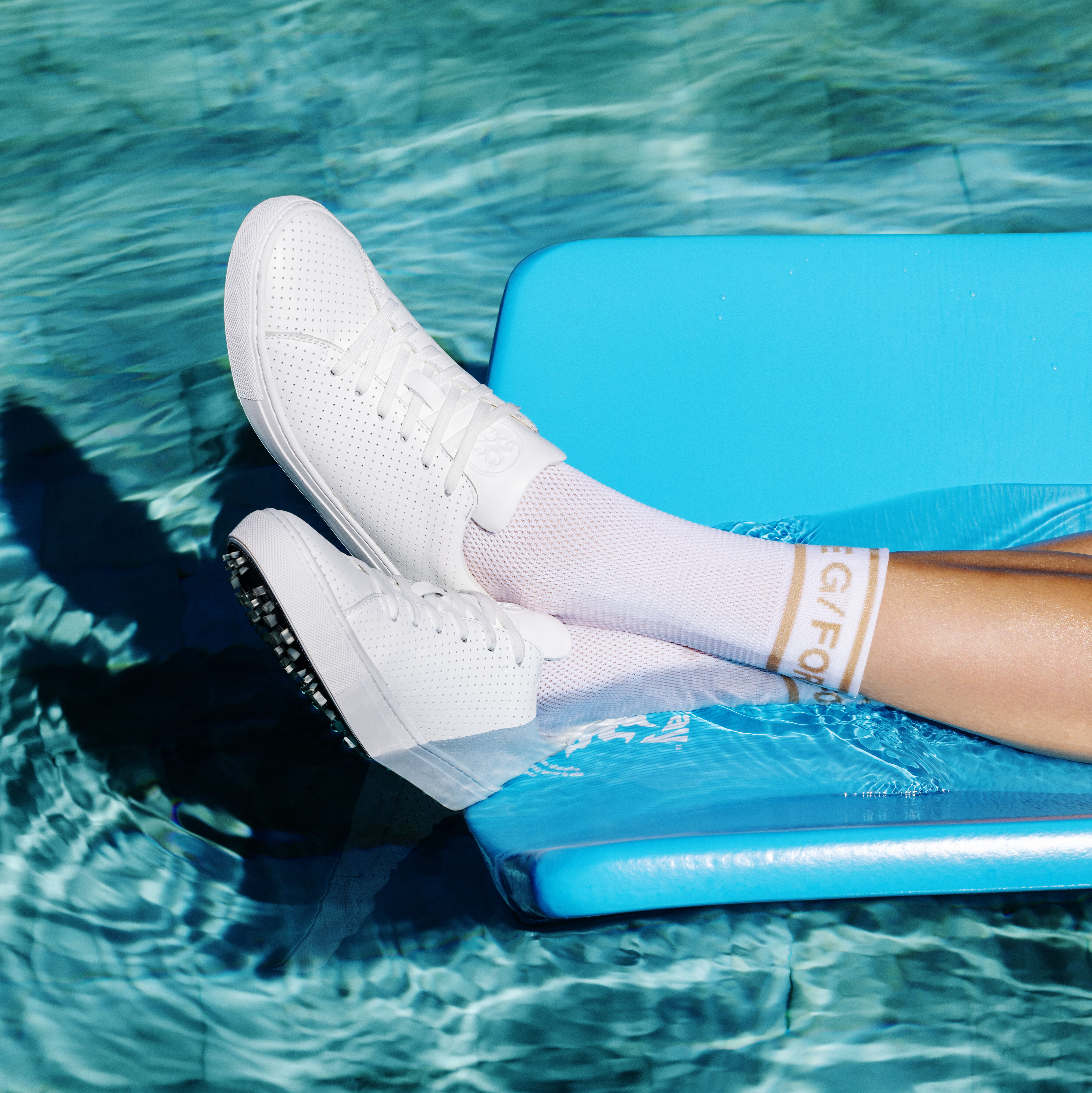 WOMEN'S DURF PERFORATED LEATHER GOLF SHOE