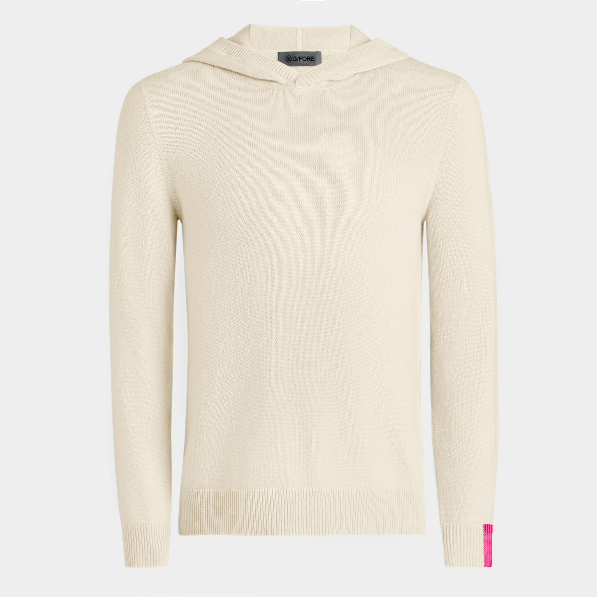 WASHABLE CASHMERE HOODED SWEATER