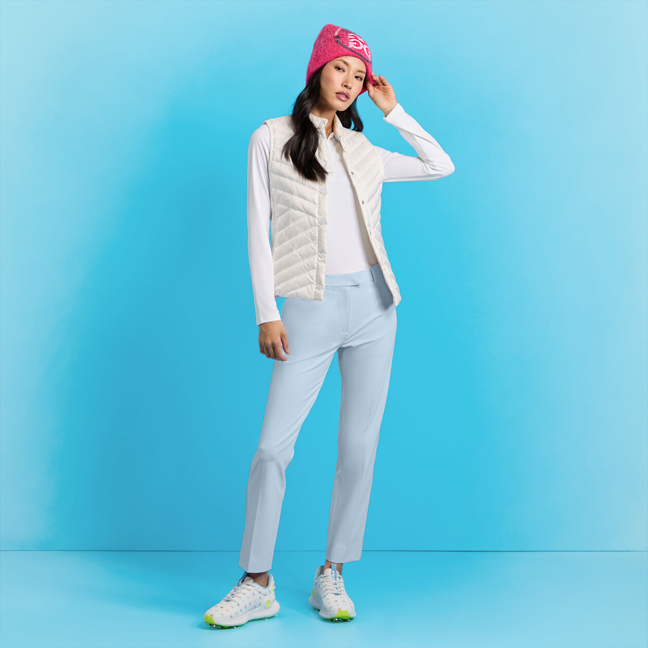 STRETCH PERFORMANCE TWILL STRAIGHT LEG TROUSER