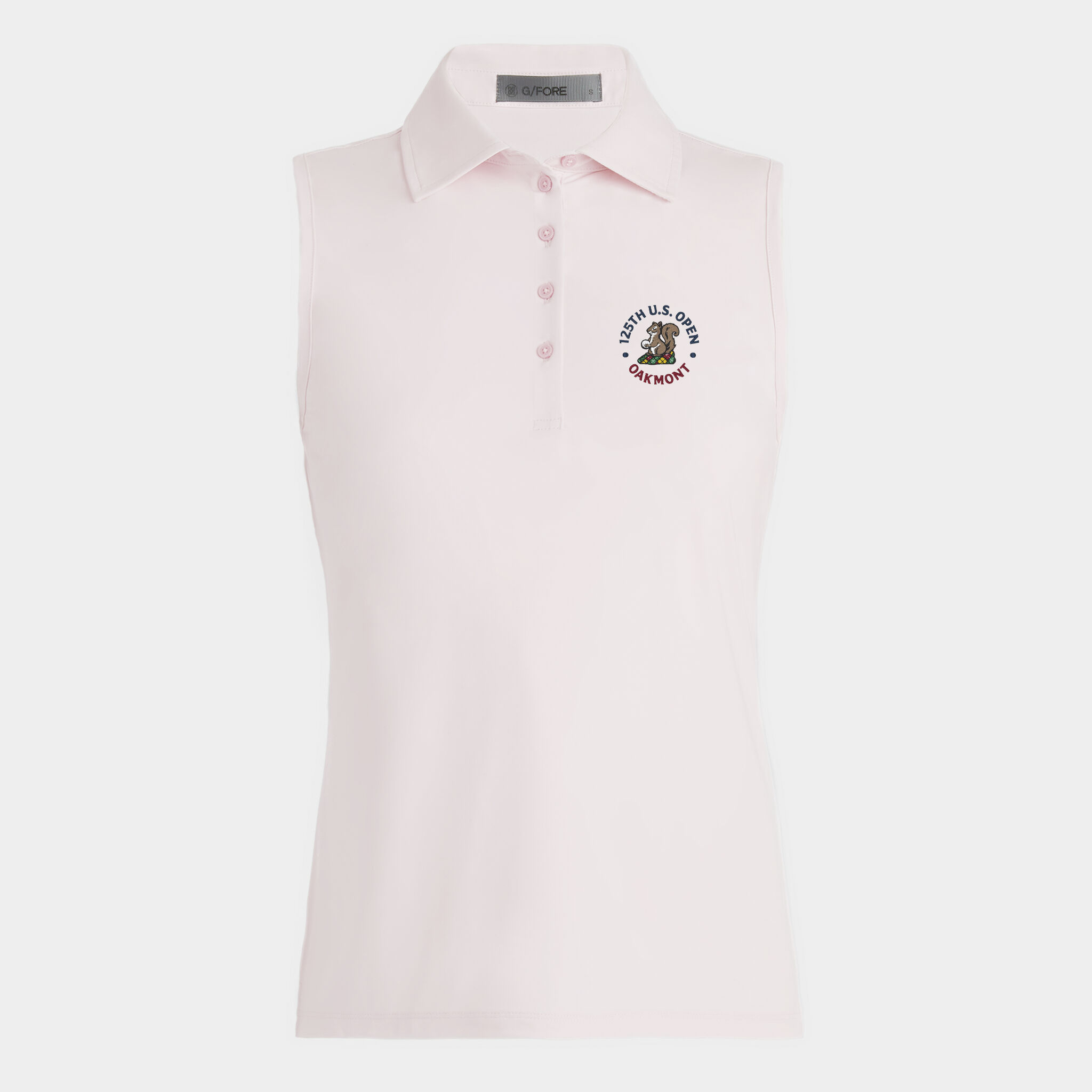 LTD RELEASE 2025 U.S. OPEN SILKY TECH NYLON SLEEVELESS POLO