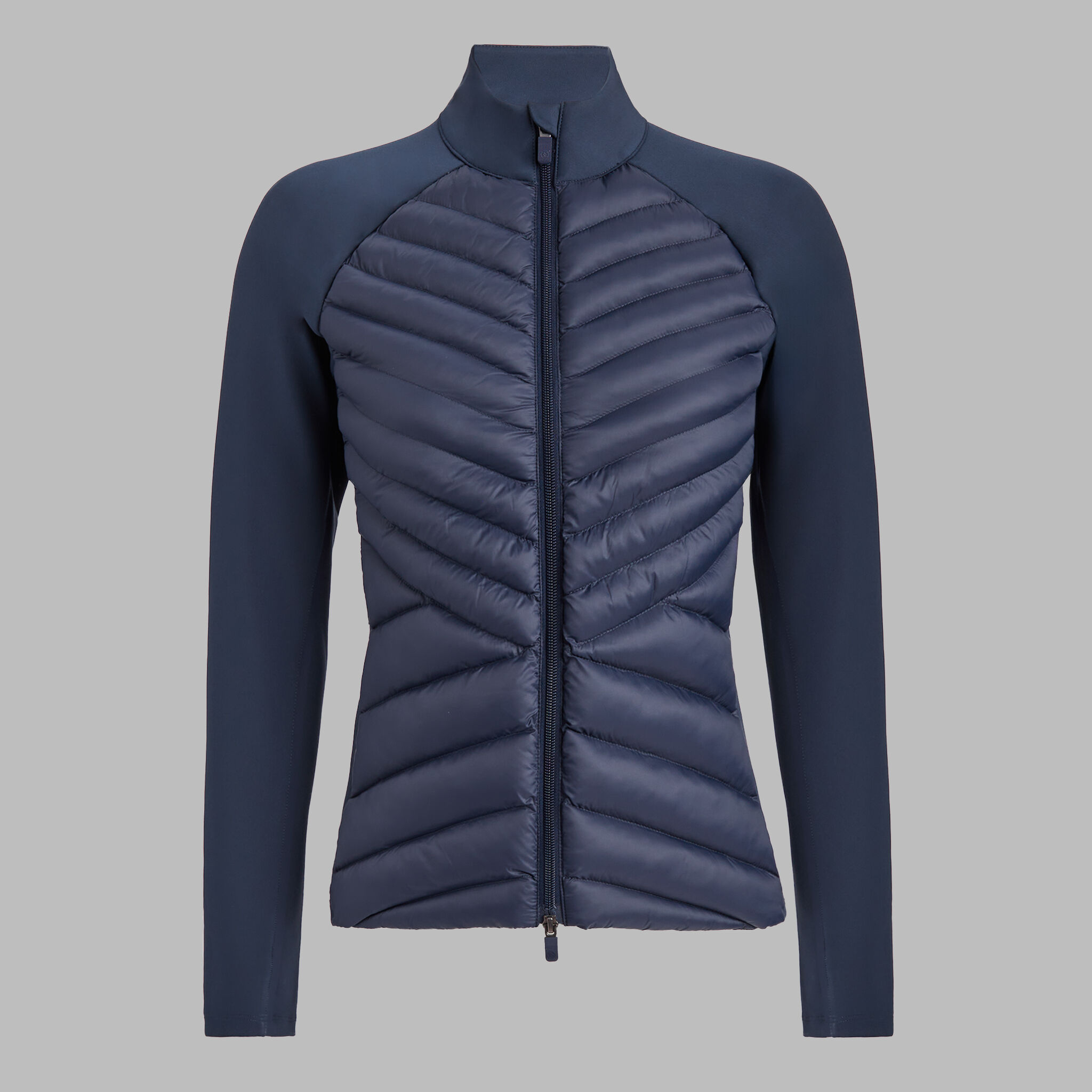 HYBRID QUILTED STRETCH TECH INTERLOCK JACKET