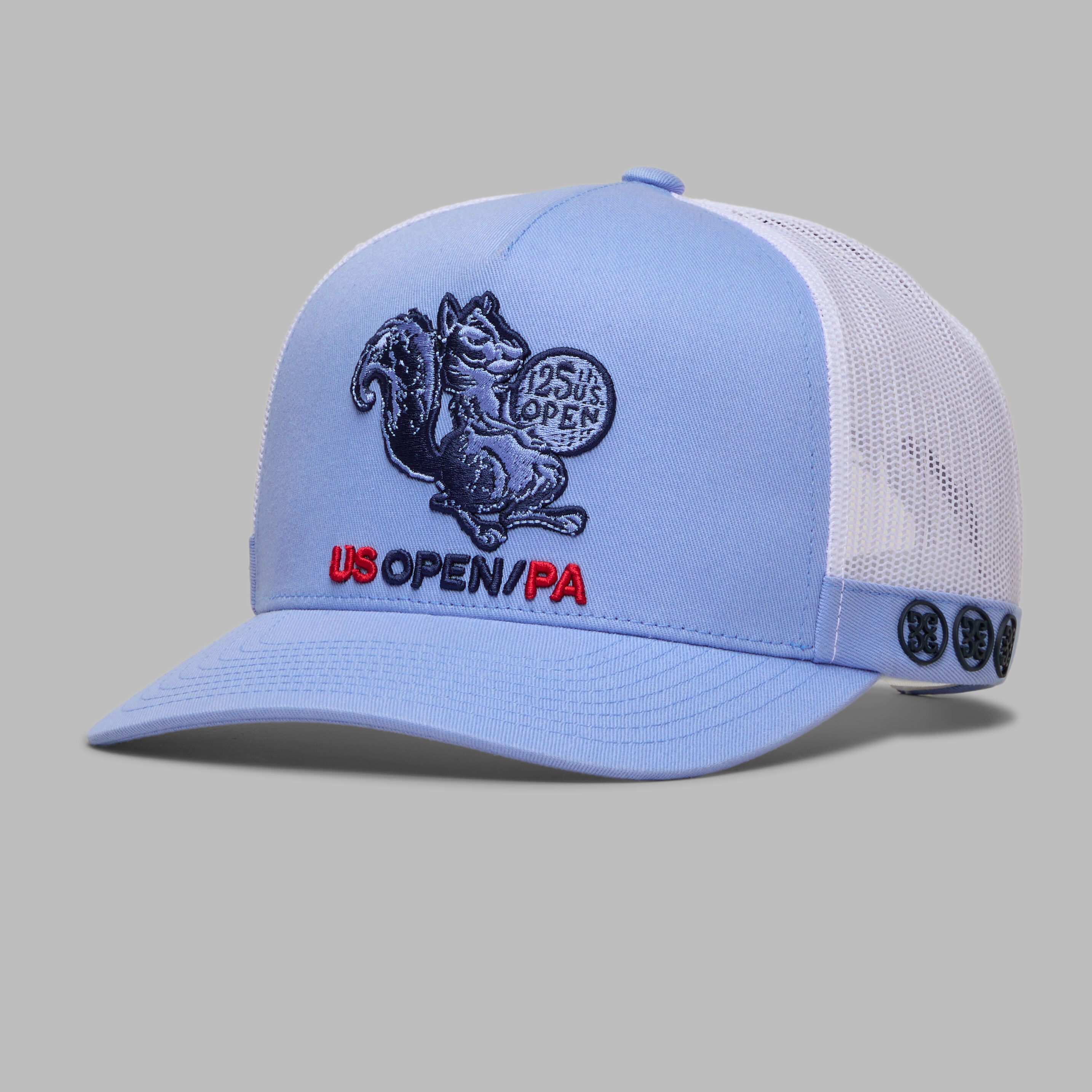 2025 U.S. OPEN SQUIRREL PA PATCH TRUCKER HAT