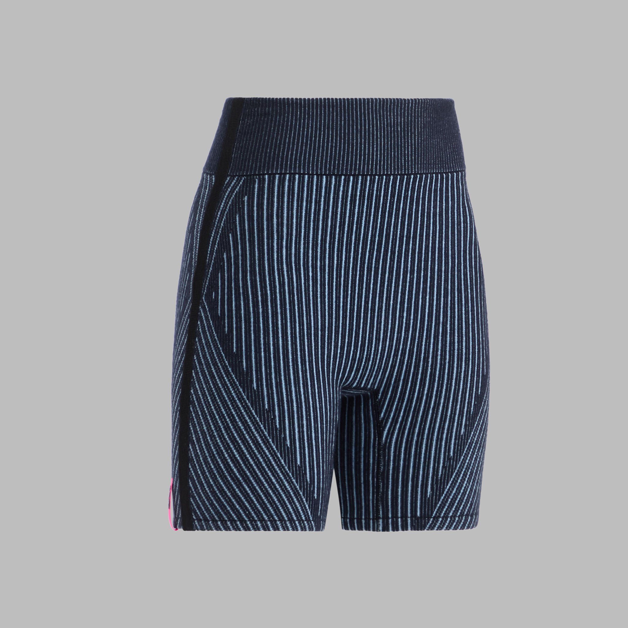 RIBBED BIKER SHORT