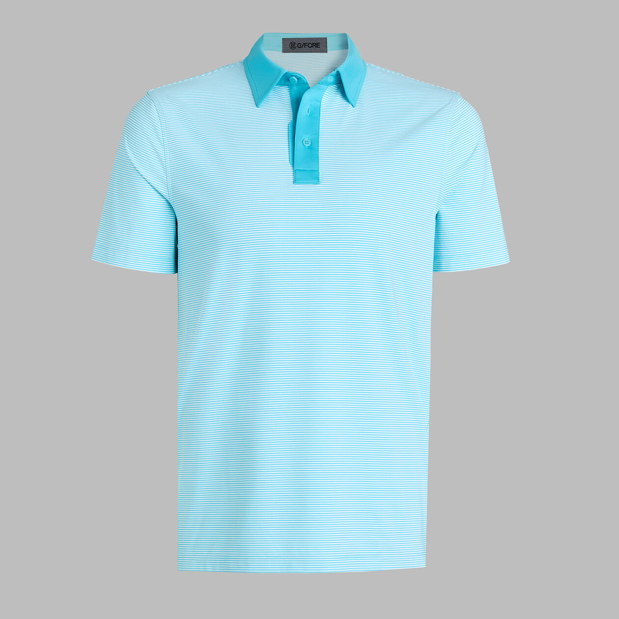 FEEDER STRIPE FINE TECH JERSEY POLO