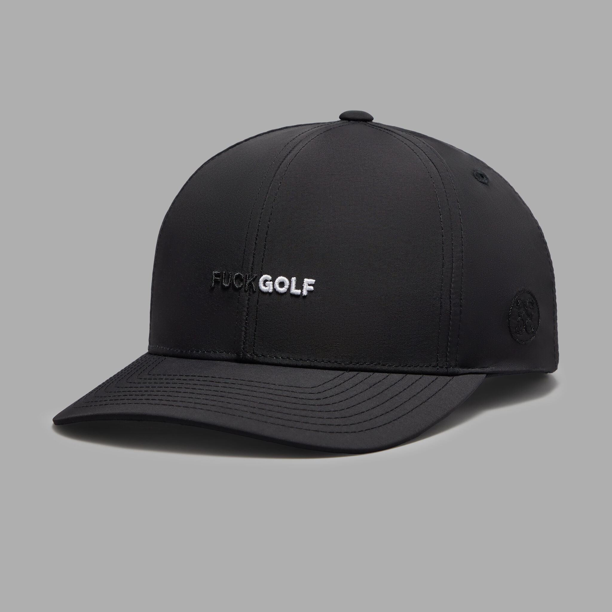 SATIN STITCH F*CK GOLF LOW PROFILE HAT