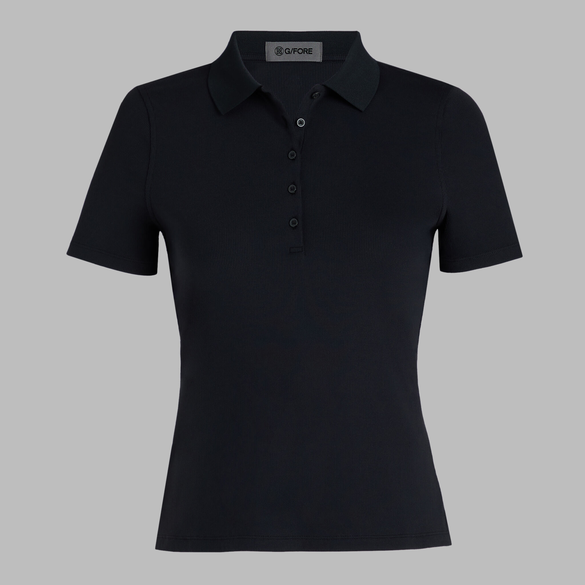 RIBBED TECH NYLON POLO