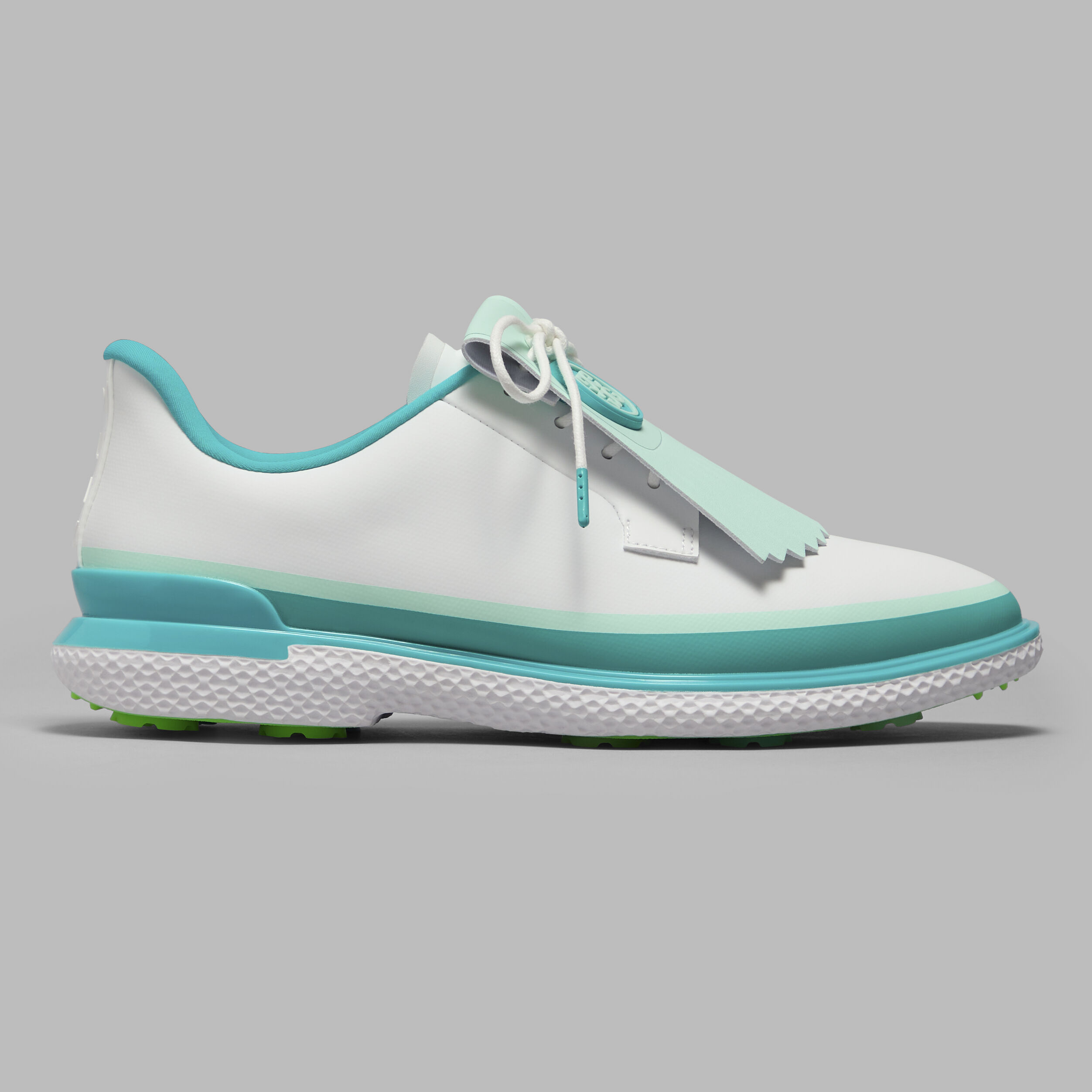 WOMEN'S GALLIVAN2R TUXEDO STRIPE KILTIE GOLF SHOE