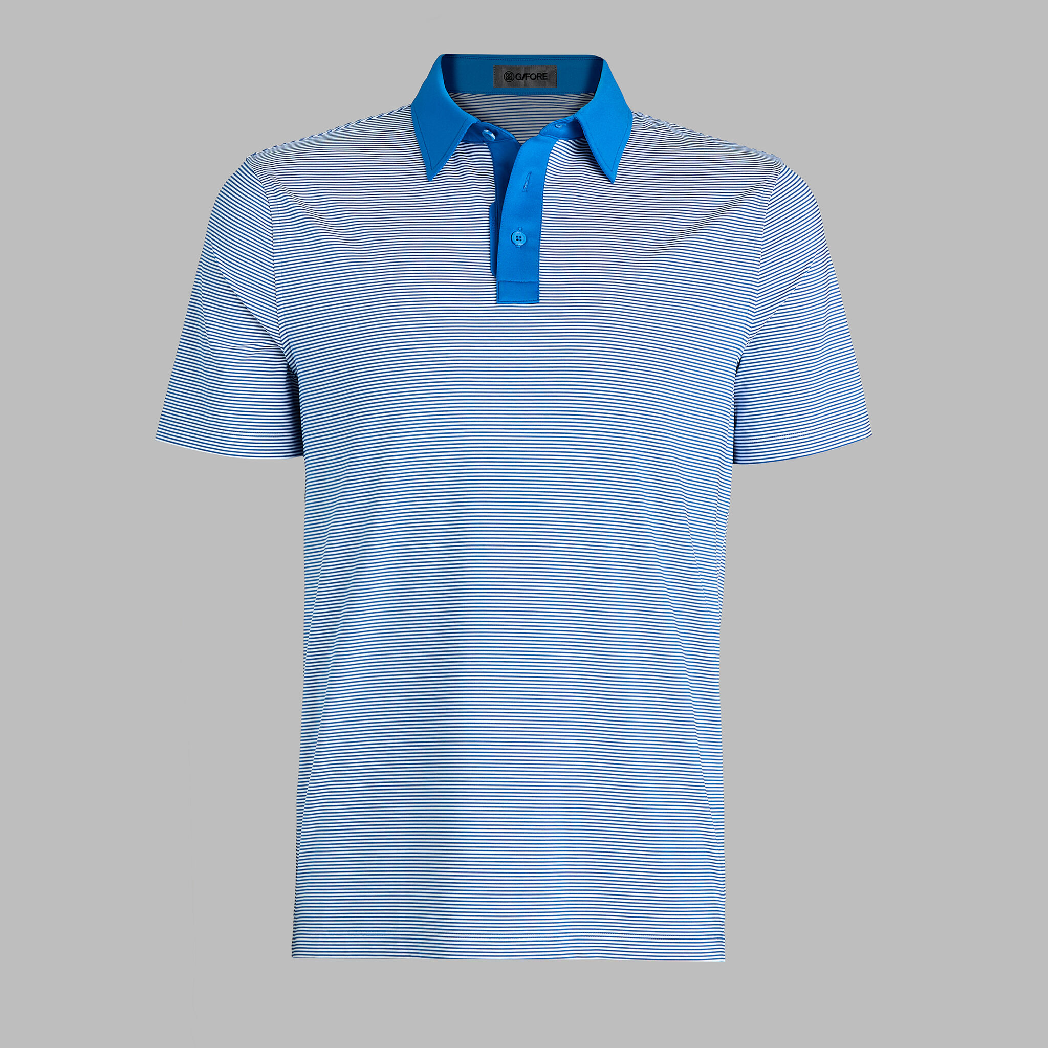 FEEDER STRIPE FINE TECH JERSEY POLO