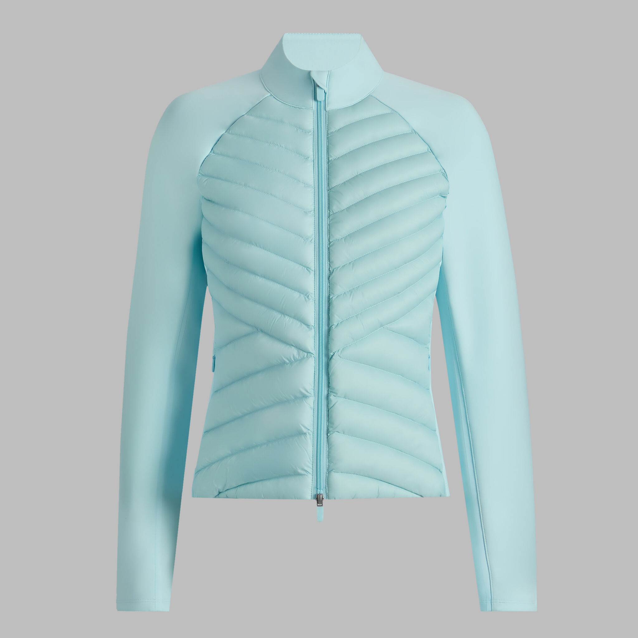 HYBRID QUILTED STRETCH TECH INTERLOCK JACKET