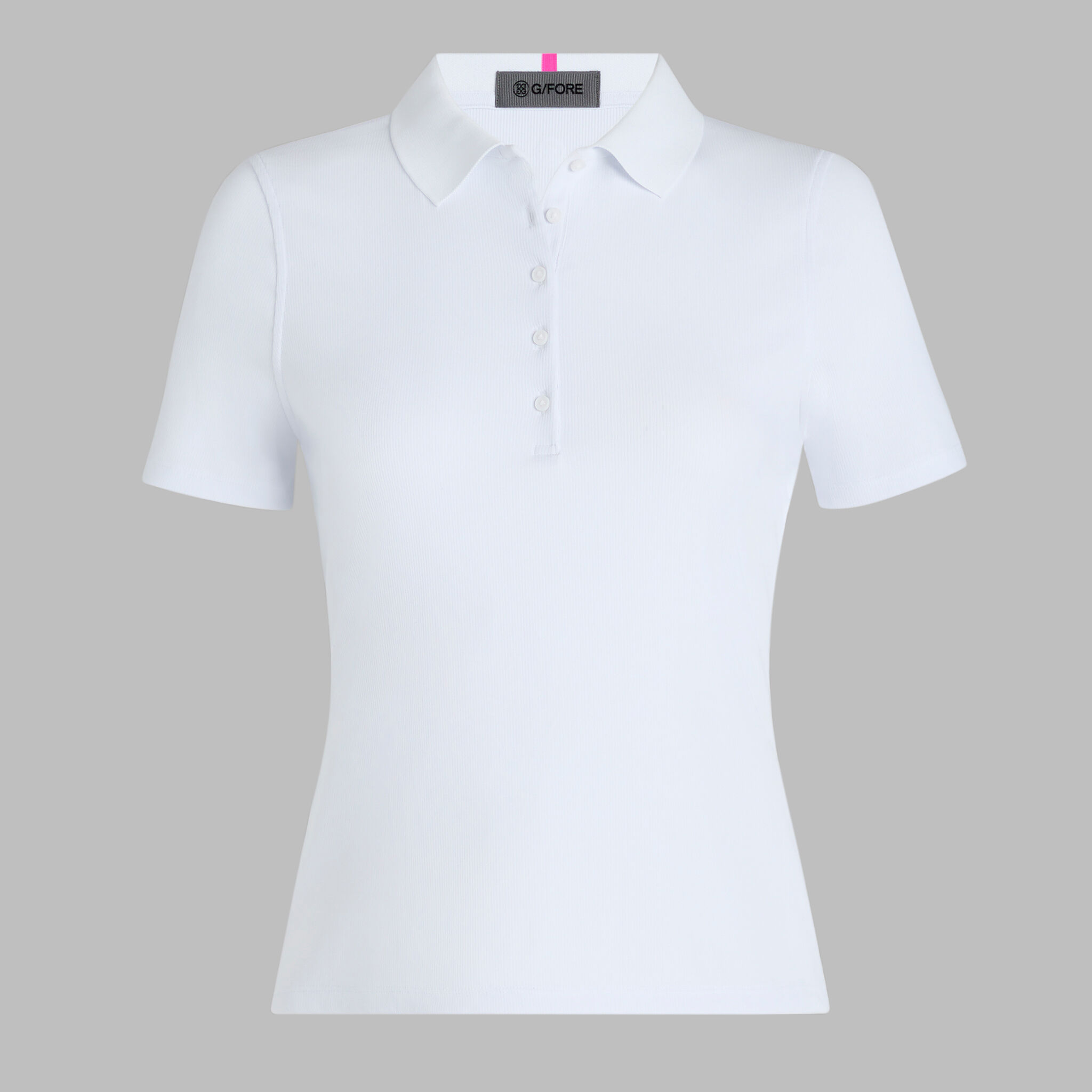 RIBBED TECH NYLON POLO