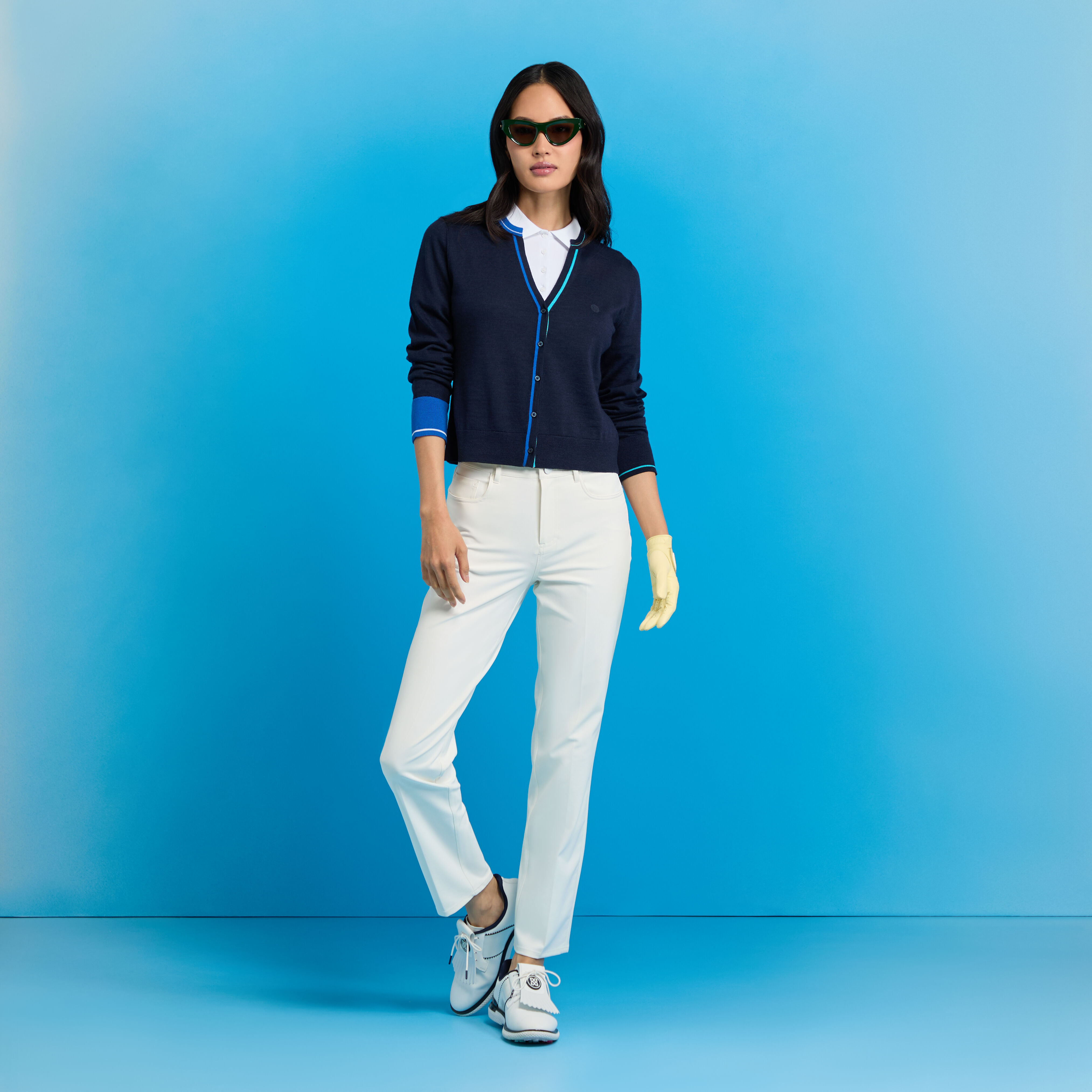 FITTED MERINO WOOL CARDIGAN