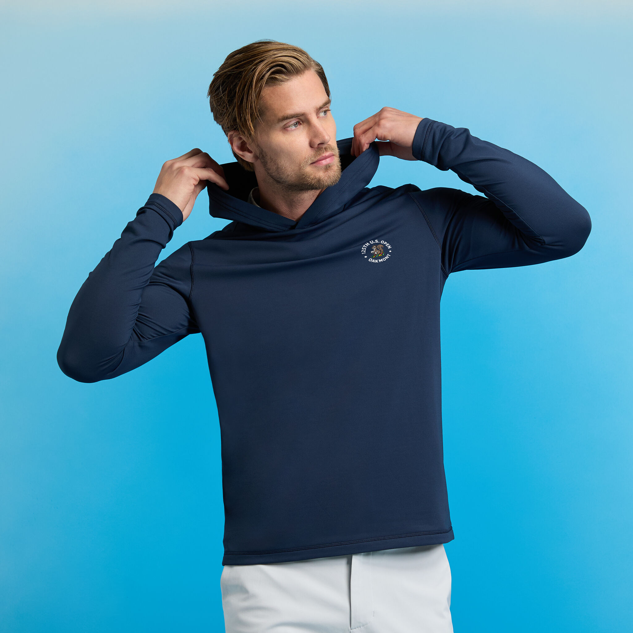 LTD RELEASE 2025 U.S. OPEN BRUSHED BACK TECH TERRY HOODIE