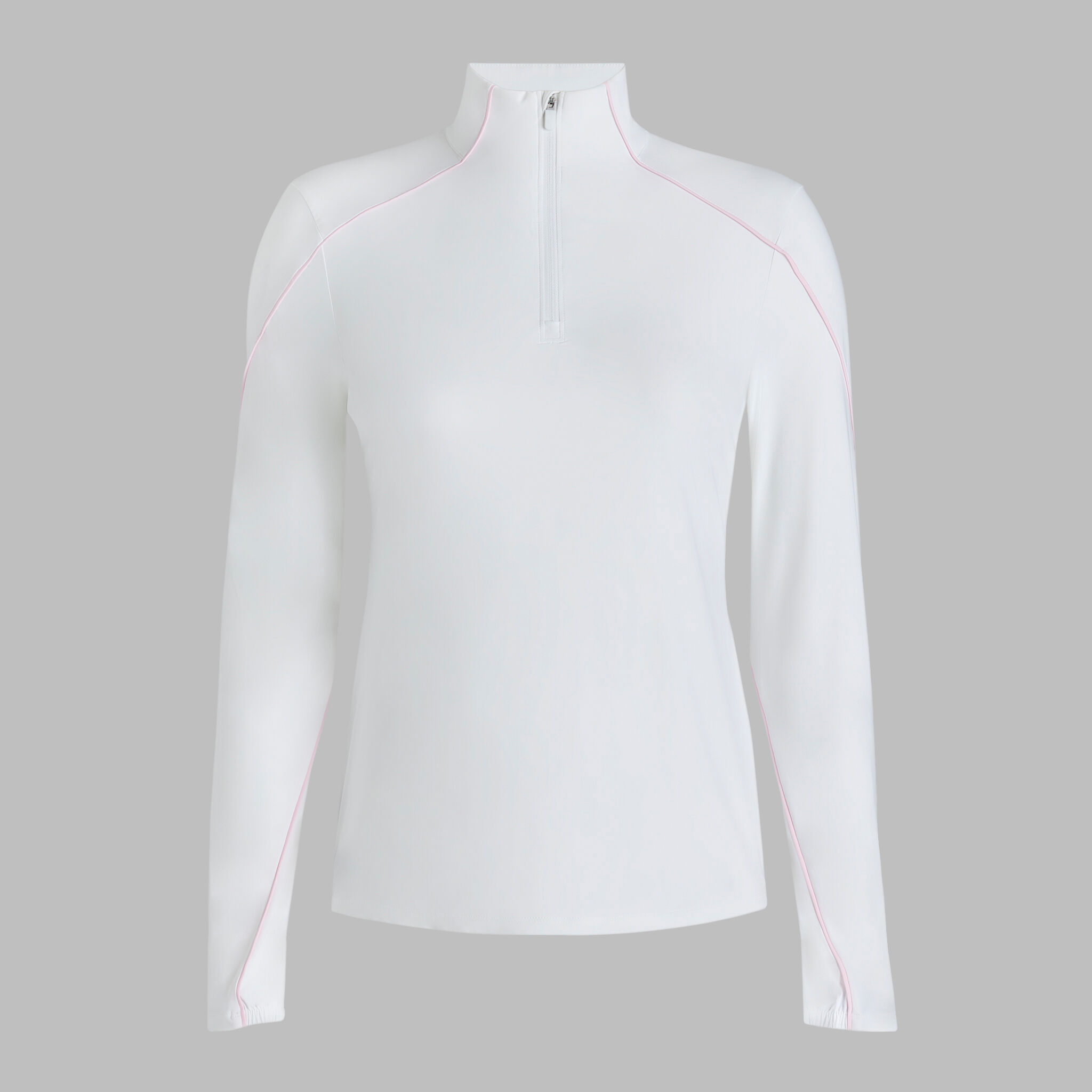 SUN SHIELD SILKY TECH NYLON QUARTER ZIP PULLOVER