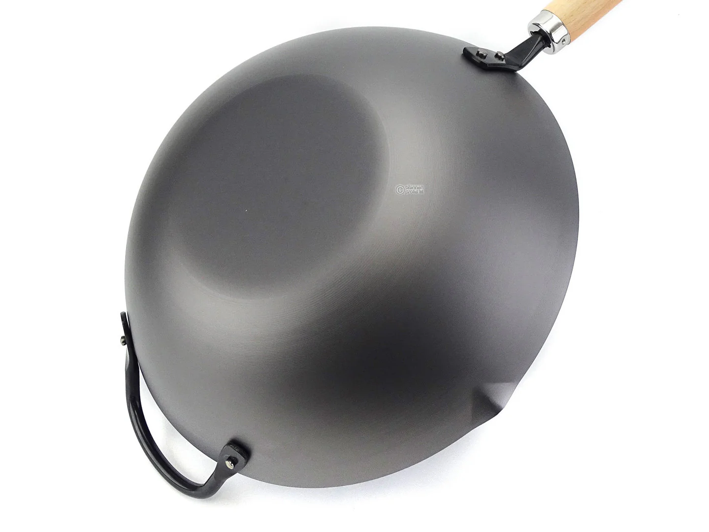 YOSHIKAWA Peking Eisen Wok REN 30 cm Carbonstahl Wokpfanne aus Japan