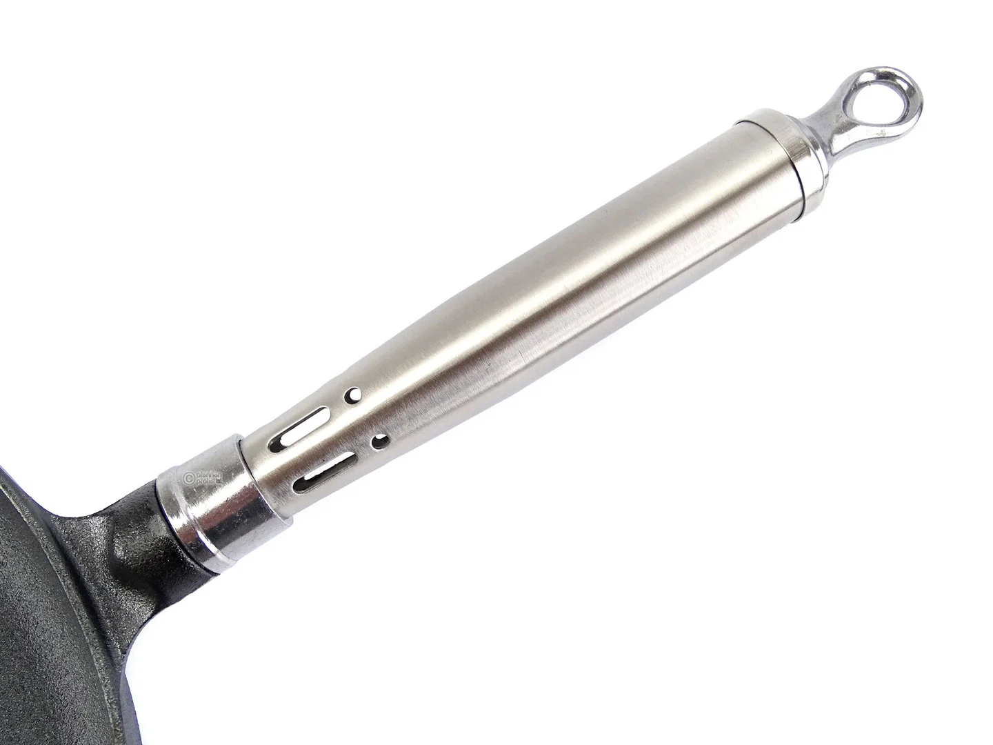 RONNEBY BRUK Gusseisen Bratpfanne MAESTRO 28 cm Edelstahlgriff, schon eingebrannt