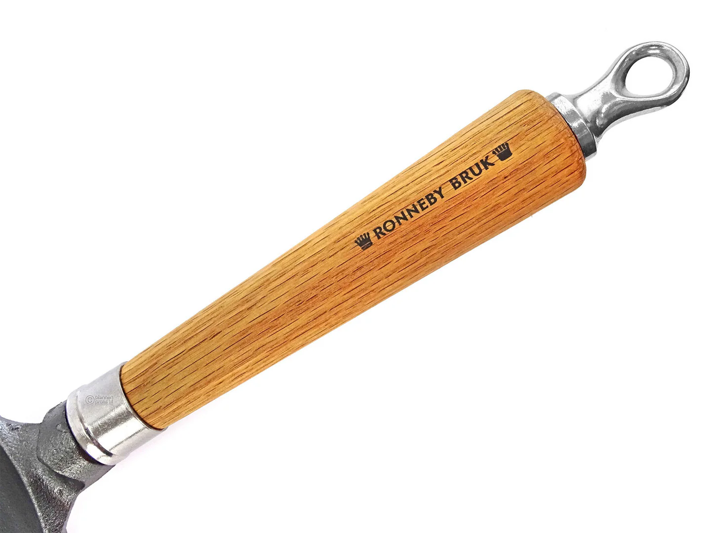 RONNEBY BRUK Gusseisen Bratpfanne MAESTRO 20 cm Eichenholzgriff, schon eingebrannt