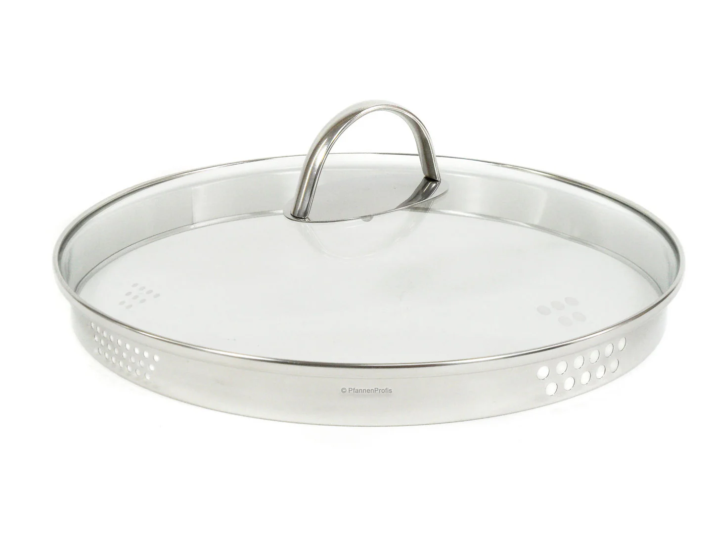 SSW Ersatz-Glasdeckel 28 cm mit Abgießfunktion für COMFORT Abgießtopf 28 cm