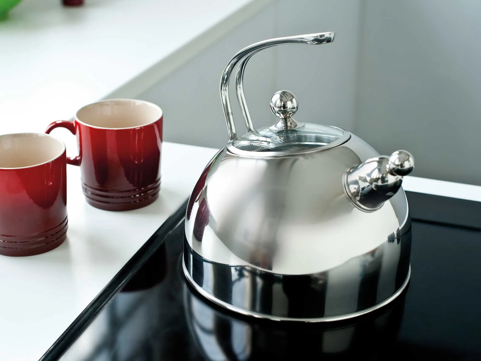 BEKA Flötenkessel MELBOURNE mit Glasdeckel Edelstahl hochglanz 2,5 Liter