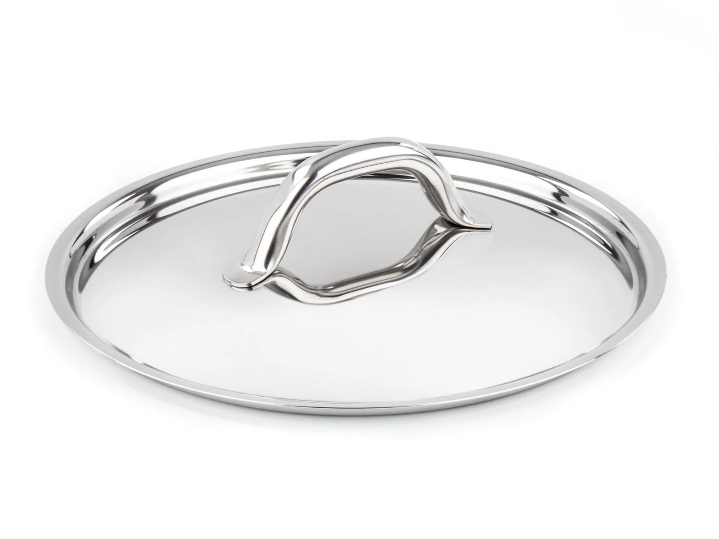 BARAZZONI Schmorkasserolle CHEF LINE Edelstahl 28 cm mit Deckel 4,5 L