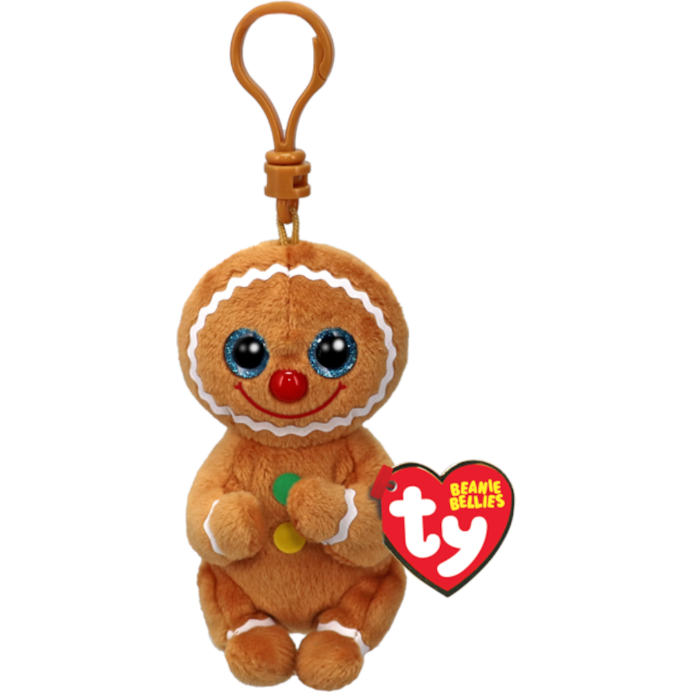 Sofyano Ty Beanie Bellies Cookie Gingerbread Clip – Sweet and Festive Plush Accessory
