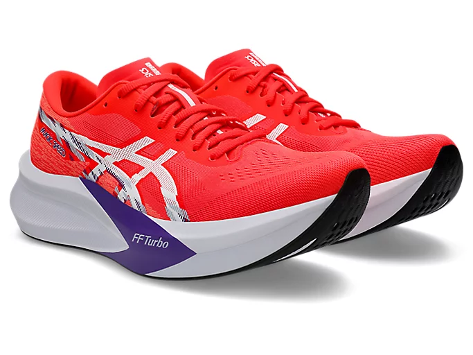 ASICS MAGIC SPEED 4 - Flash Red/White