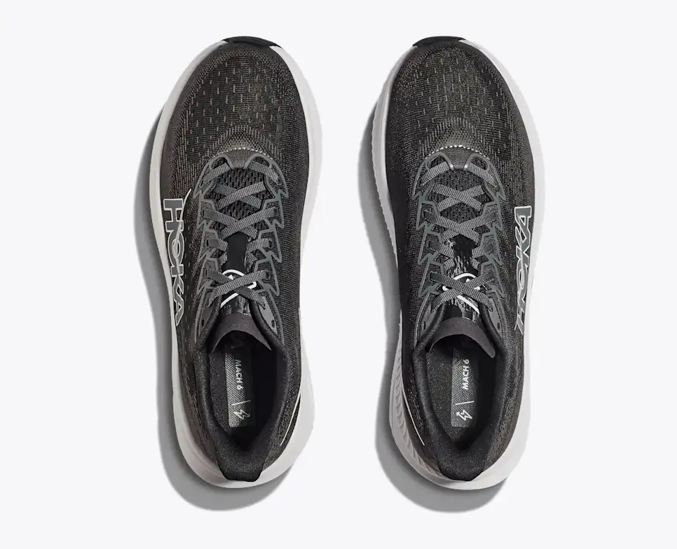 Hoka Mach 6 - Black /White
