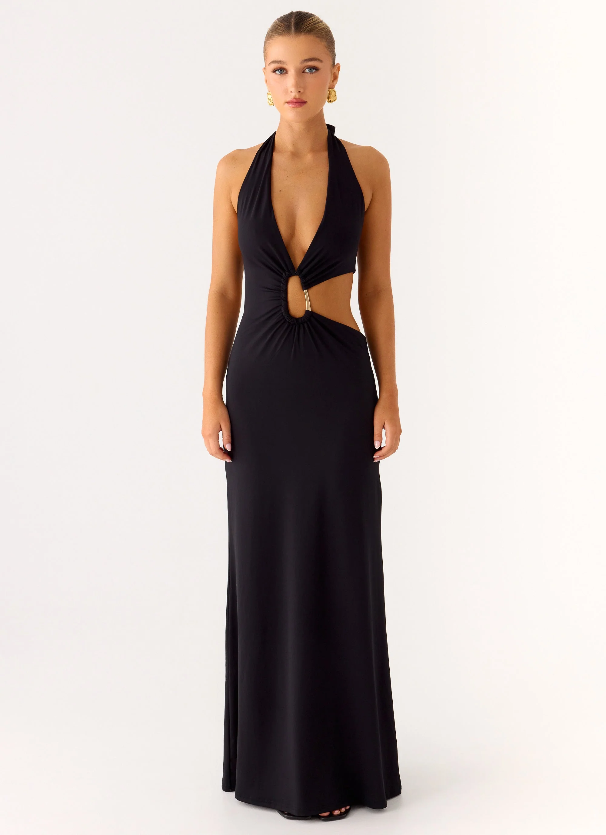 Free Now Maxi Dress - Black