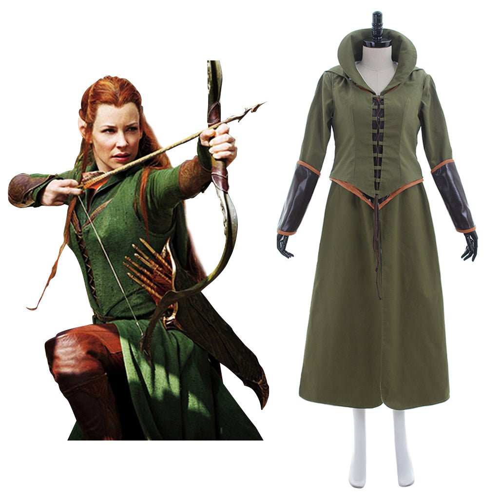 Der Hobbit: Smaugs Einöde - Tauriel Cosplay Kostüm
