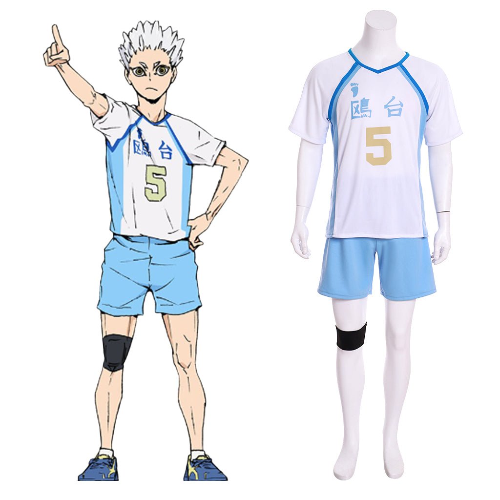 Anime Haikyuu!! Korai Hoshiumi Cosplay Volleyball Trikot Set