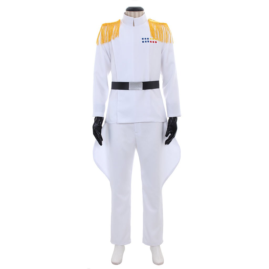 Star Wars Imperialer Offizier Weißes Großadmiral Uniform Cosplay Kostüm