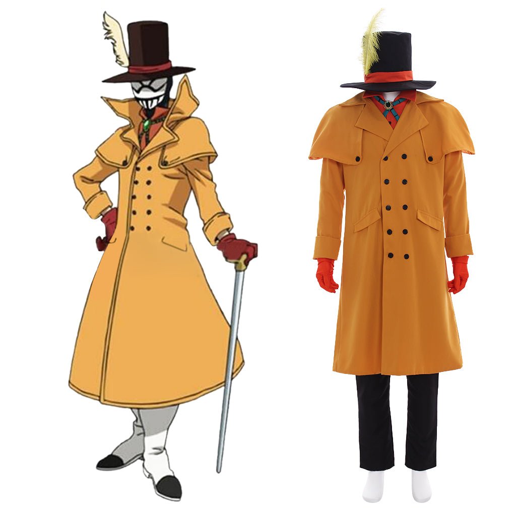 My Hero Academia Mr. Compress Cosplay Kostüm - Atsuhiro Sako Schädling Outfit