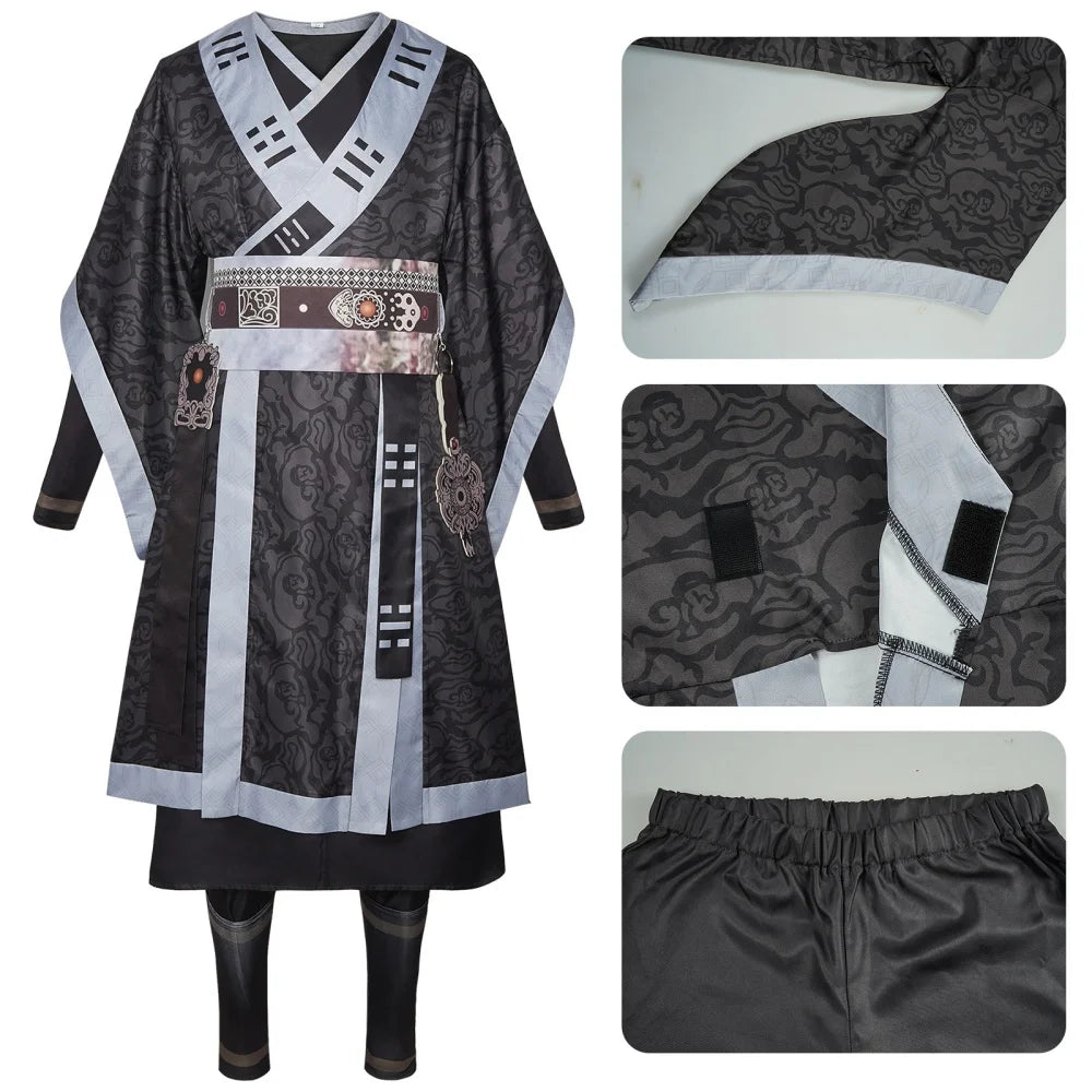 Schwarz Mythos Wukong Cosplay Yin-Yang Dharma Robe | 